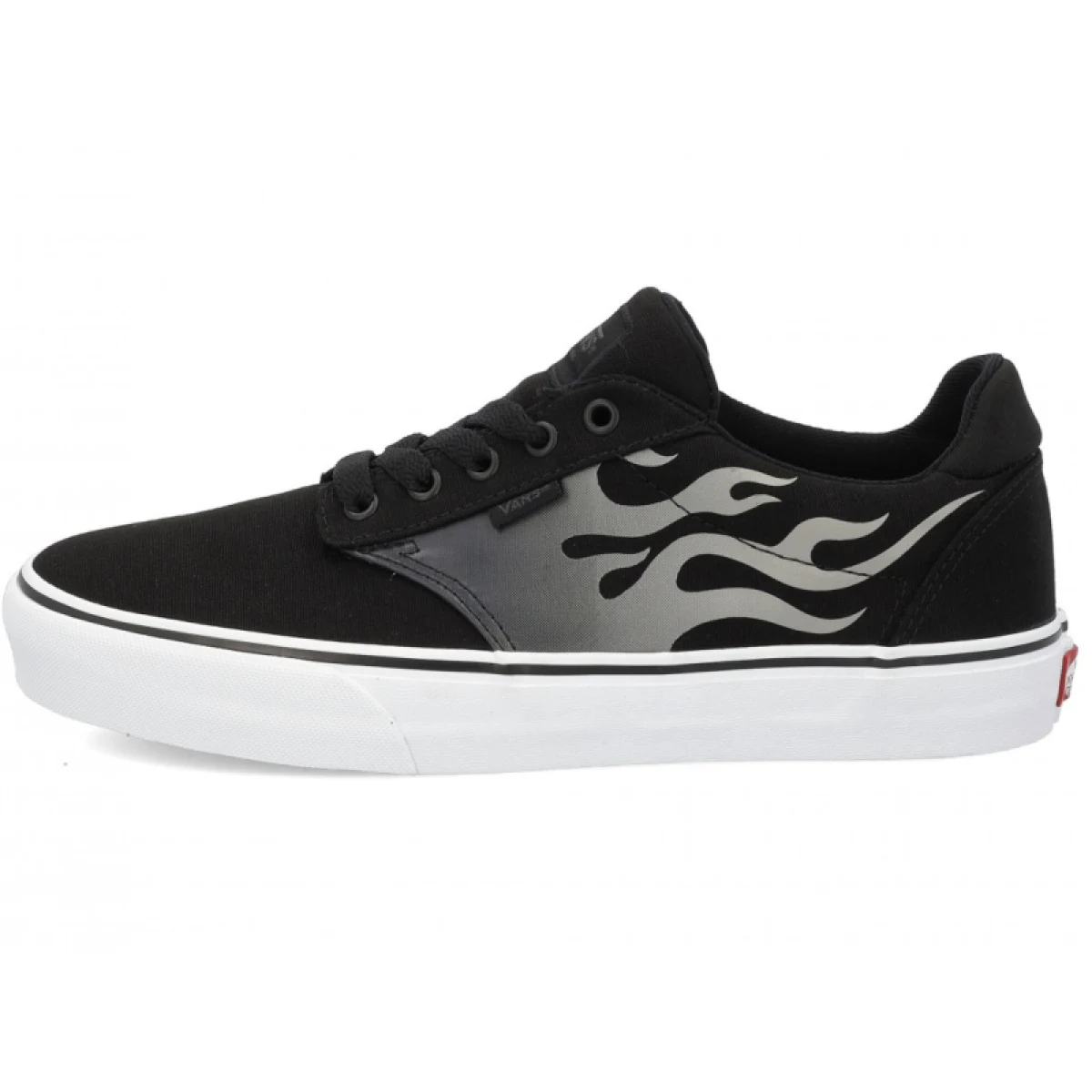 Pánská rekreační obuv VANS MN Atwood Deluxe faded flame black white · záber 3