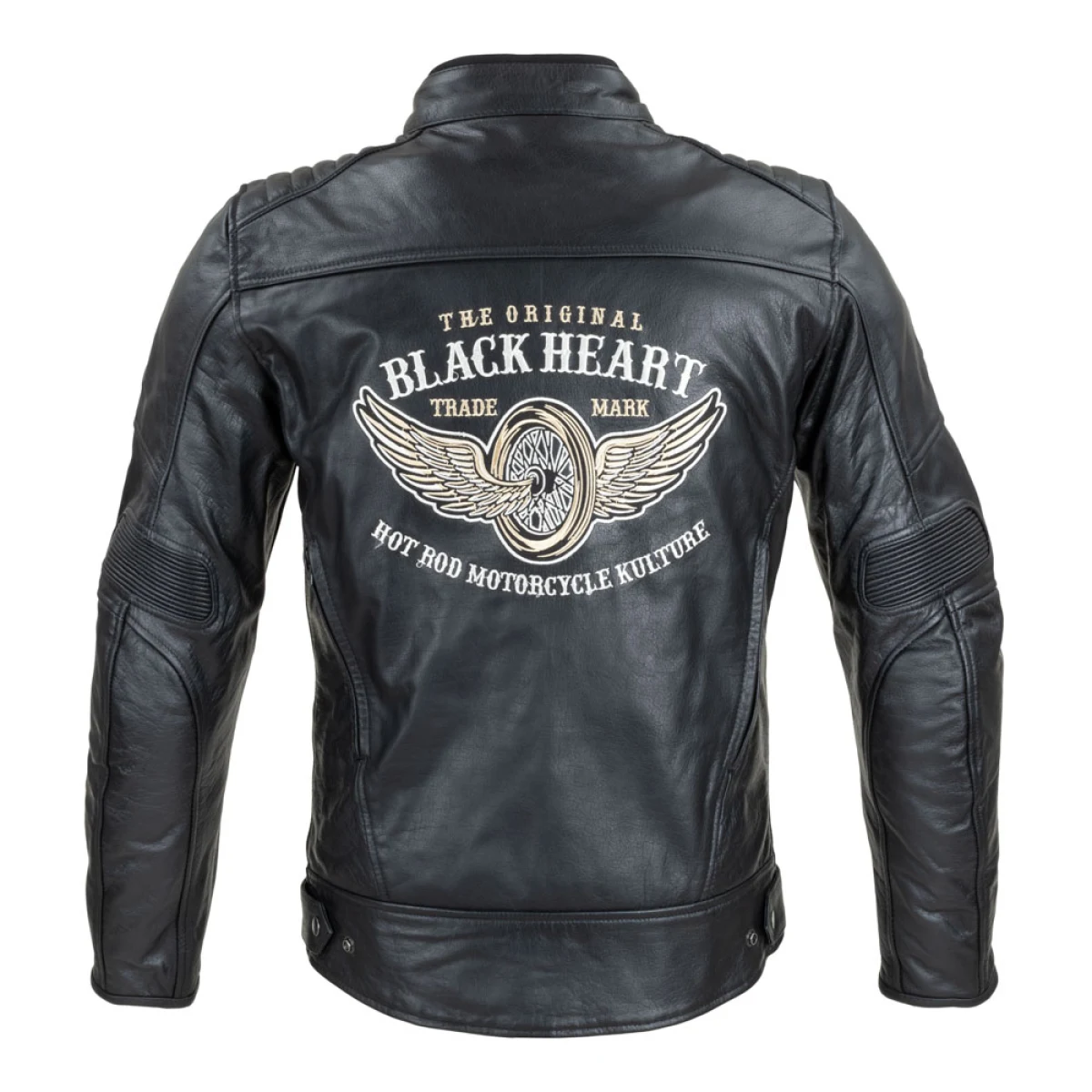 W-TEC Black Heart Wings Leather Jacket čierna - L · záber 4