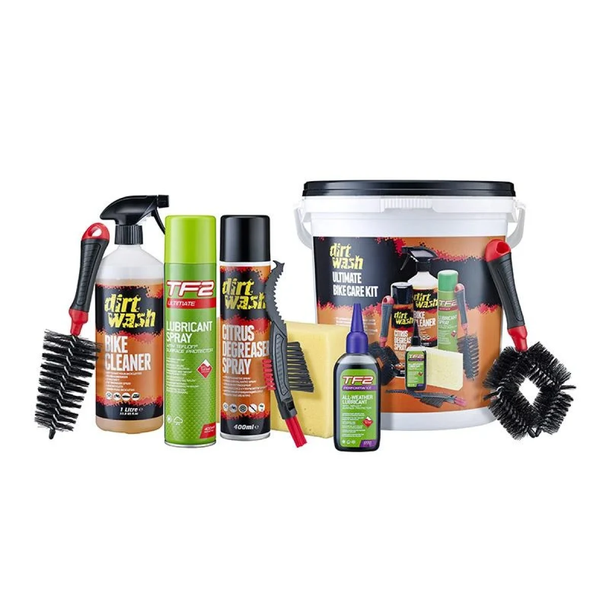 Weldtite Sada na údržbu kola Dirtwash "Ultimate Bike Care Kit" · záber 1