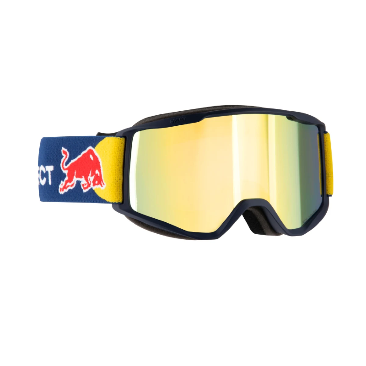 Lyžiarske okuliare RED BULL SPECT NEON 03YE2, blue smoke with yellow mirror - Farba: modrá · záber 2