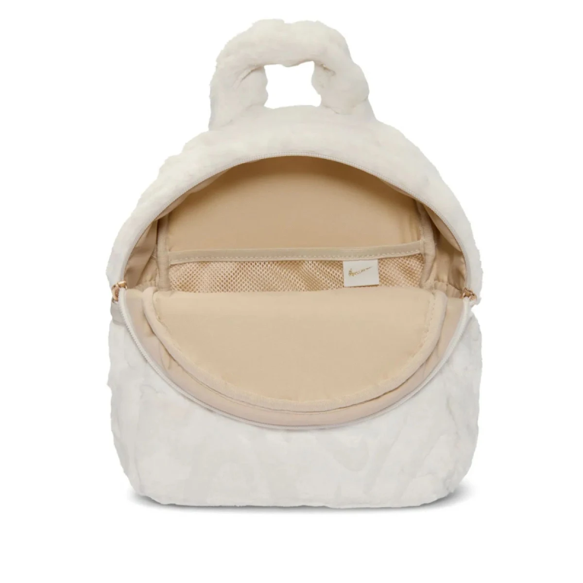 Dámsky batoh NIKE Futura Faux Fur Mini phantom sand drift phantom · záber 4
