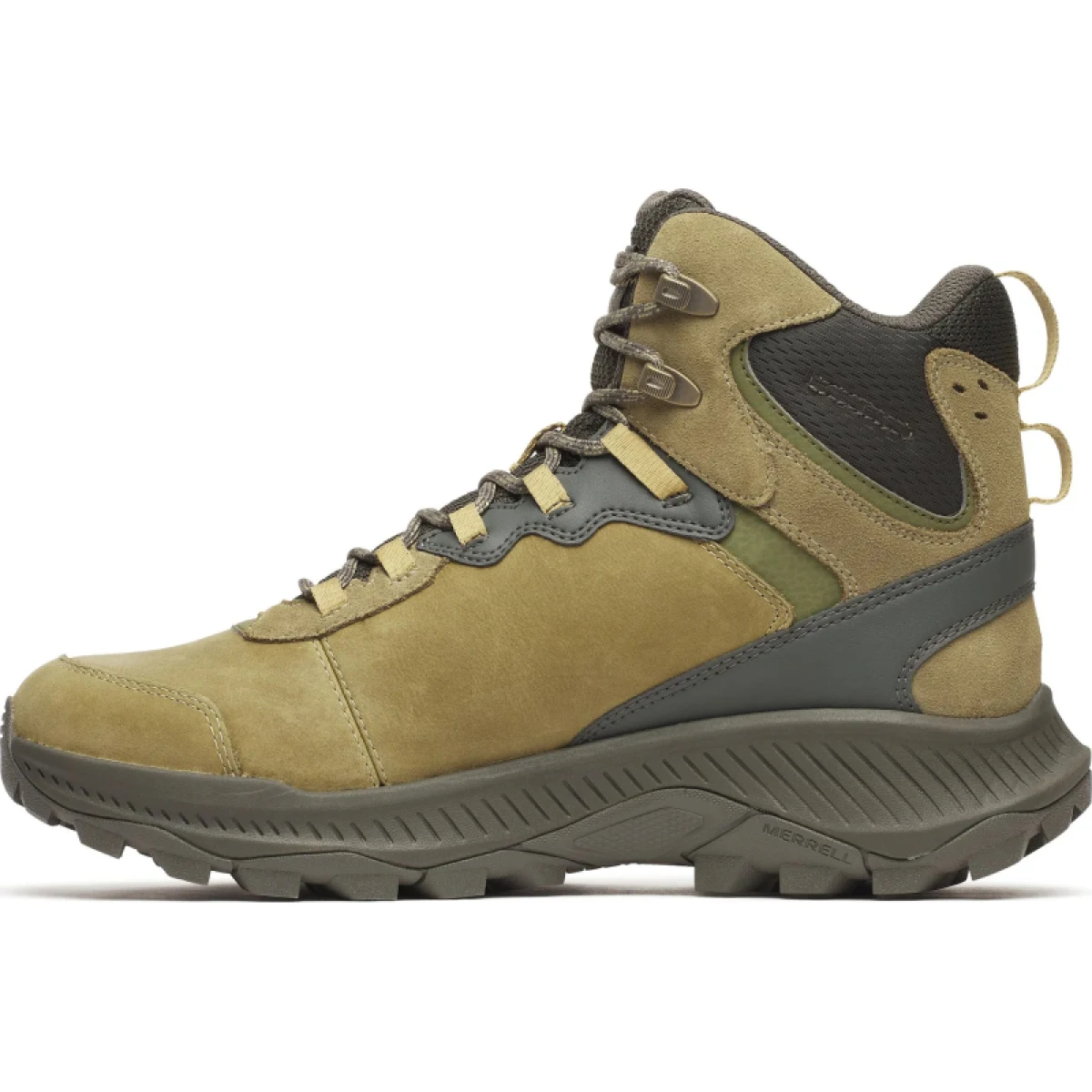 Pánske členkové zimné topánky MERRELL Speed Strike 2 Thermo Mid WP M drab · záber 2