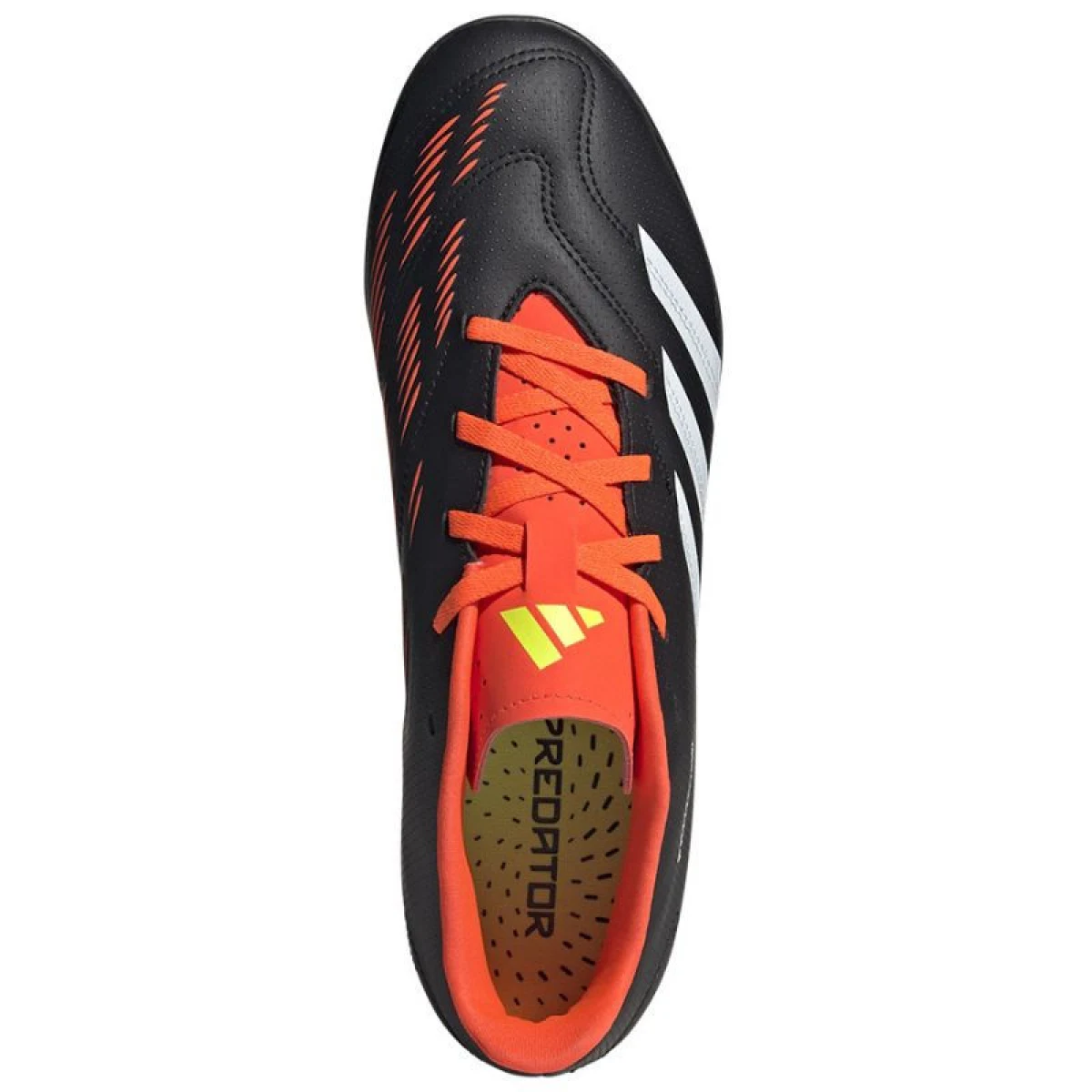 Pánské fotbalové kopačky turfy ADIDAS Predator Club M TF core black cloud white solar red · záber 5