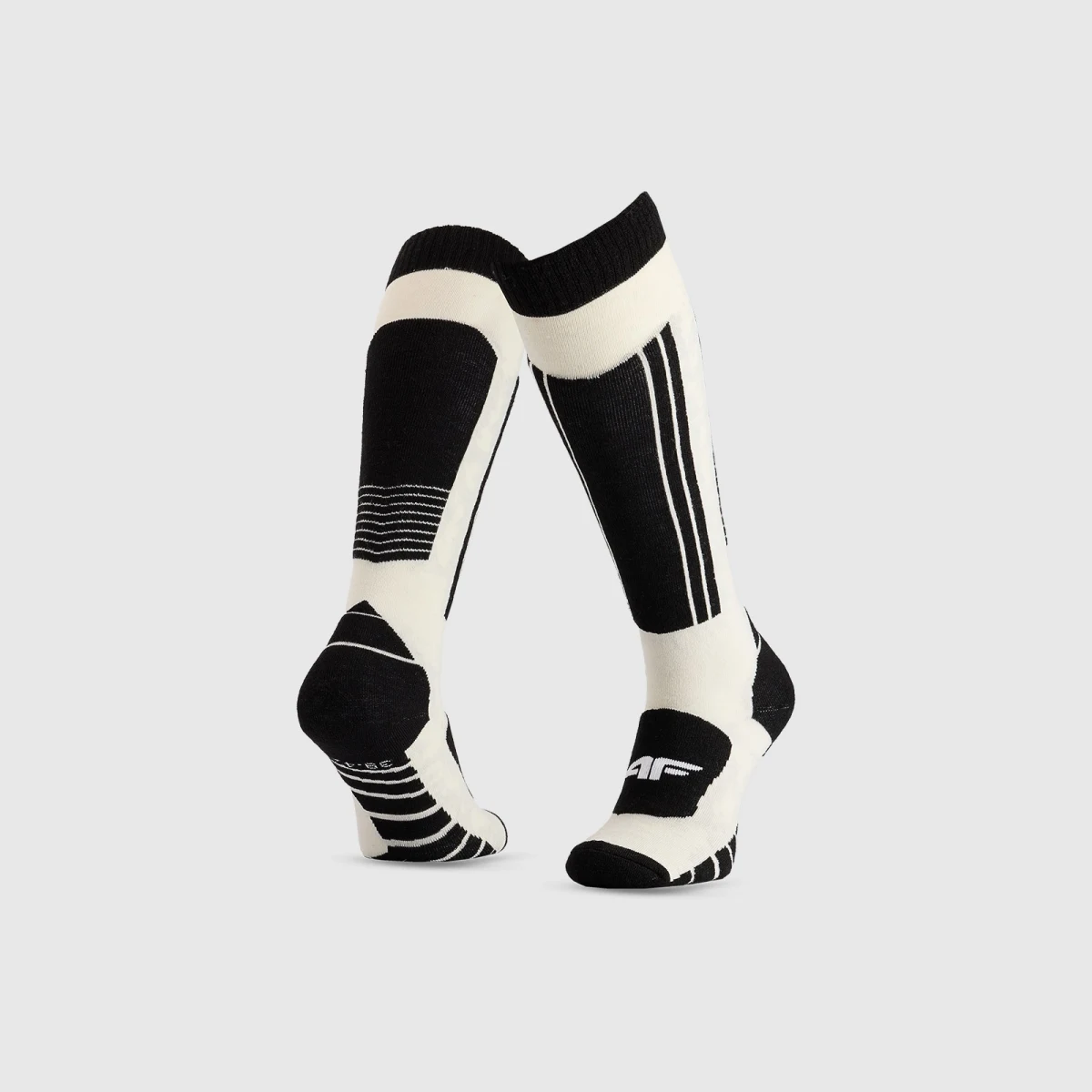Unisex lyžařské ponožky s merino vlnou - bílá · záber 1