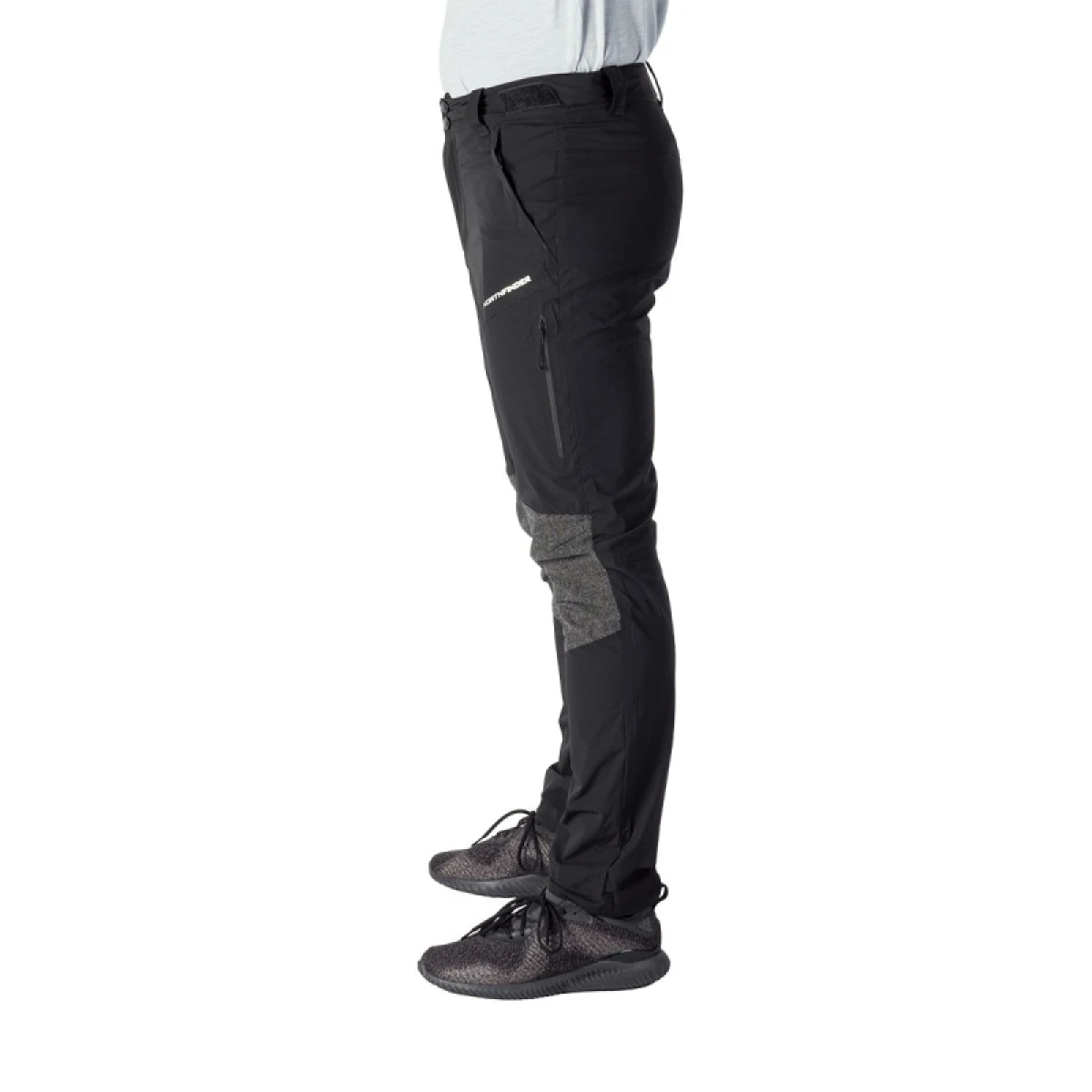 Pánske turistické nohavice NORTHFINDER SILVESTRE-270blackblack · záber 3