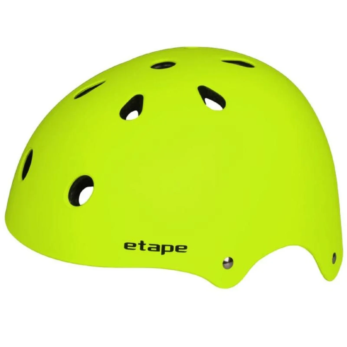 Etape Caddy dětská cyklistická helma žlutá fluo - Velikost: 48-52 | Barva: Žltá · záber 1