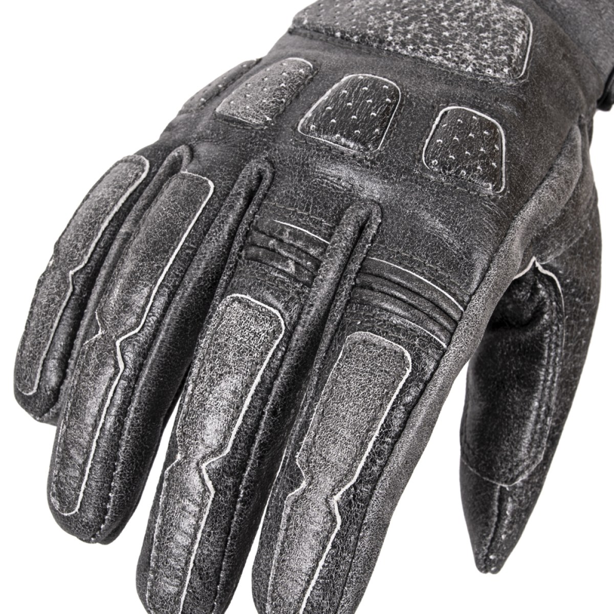 Kožené moto rukavice W-TEC Whacker - Veľkosť: S · záber 2