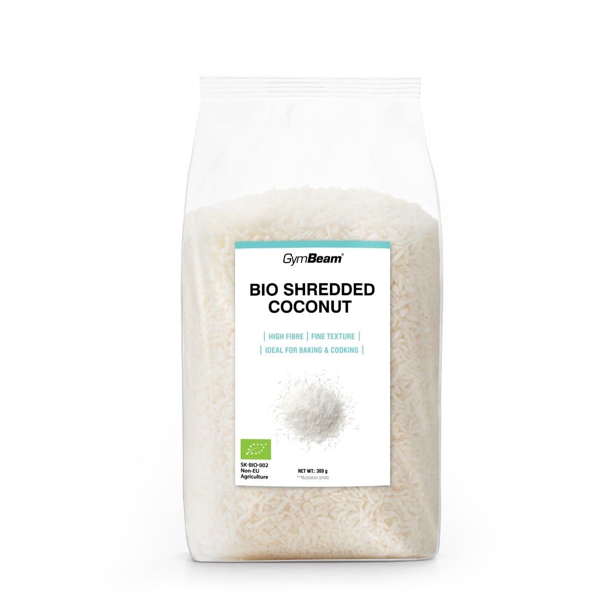 GymBeam BIO Shredded Coconut · záber 1