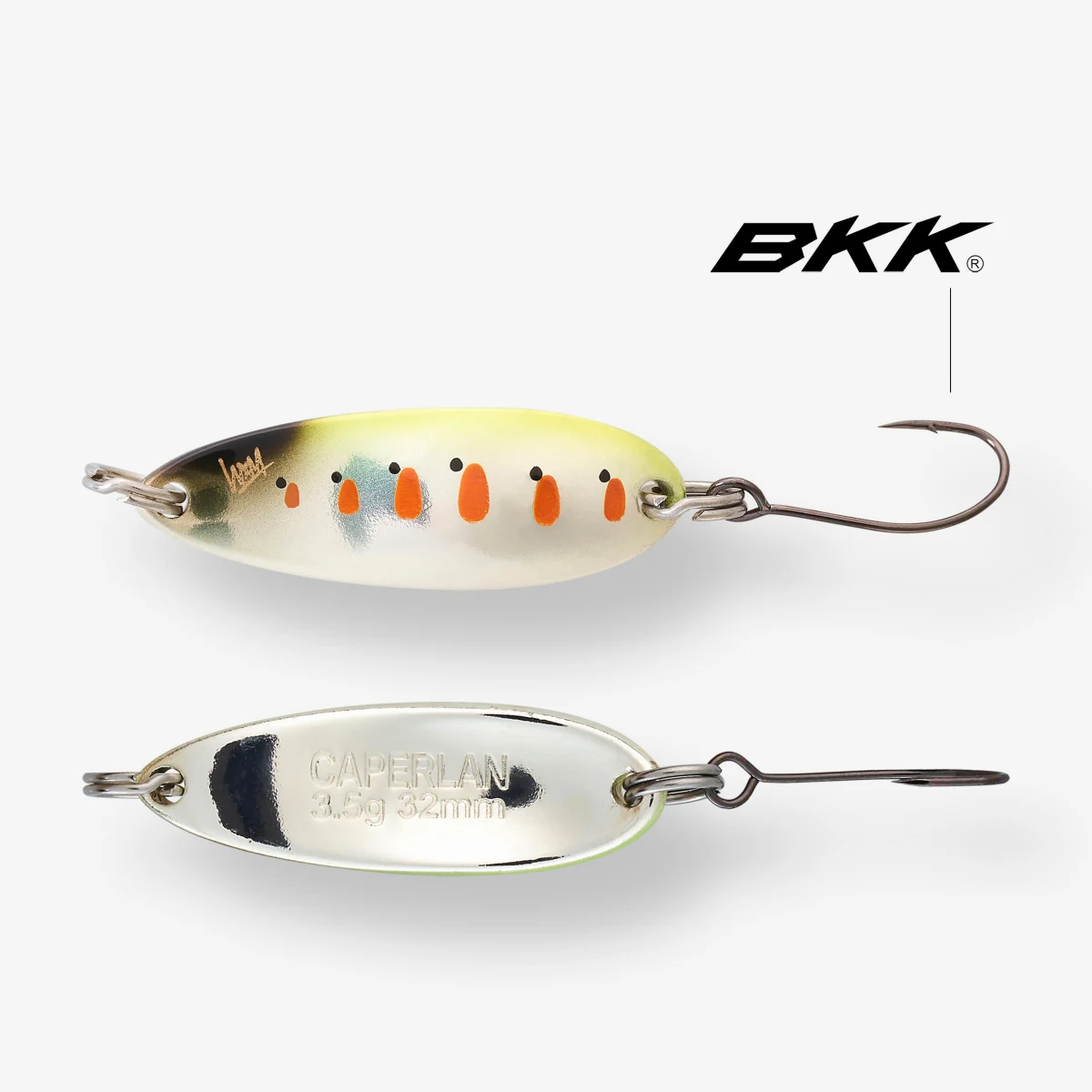 CAPERLAN Mikroplandavka na pstruhy Kea Mco 3,2 cm/ 3,5 g Yamame fluo bez · záber 2