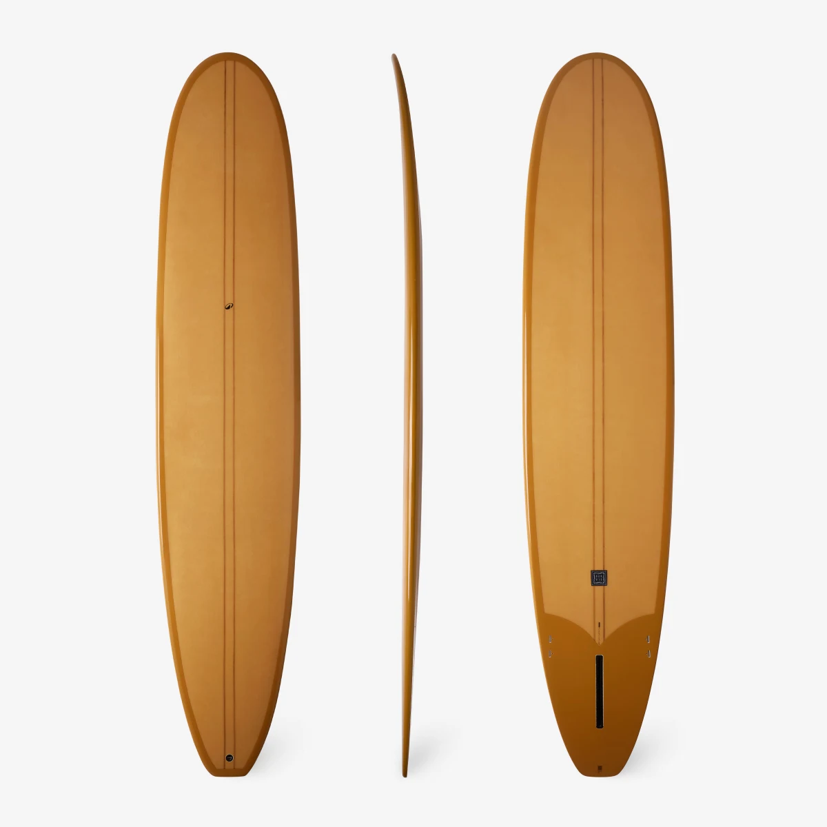 DECATHLON Surf longboard 900 9' Classic oranžový bez · záber 1
