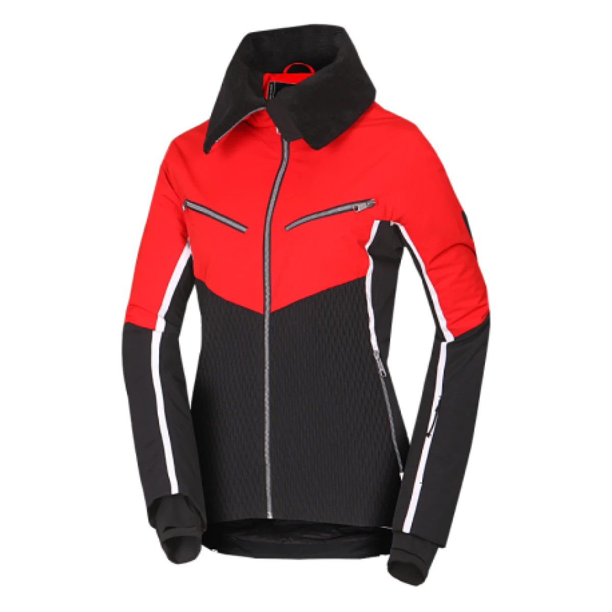 Dámská lyžařská bunda NORTHFINDER KELLEY-361redblack · záber 1