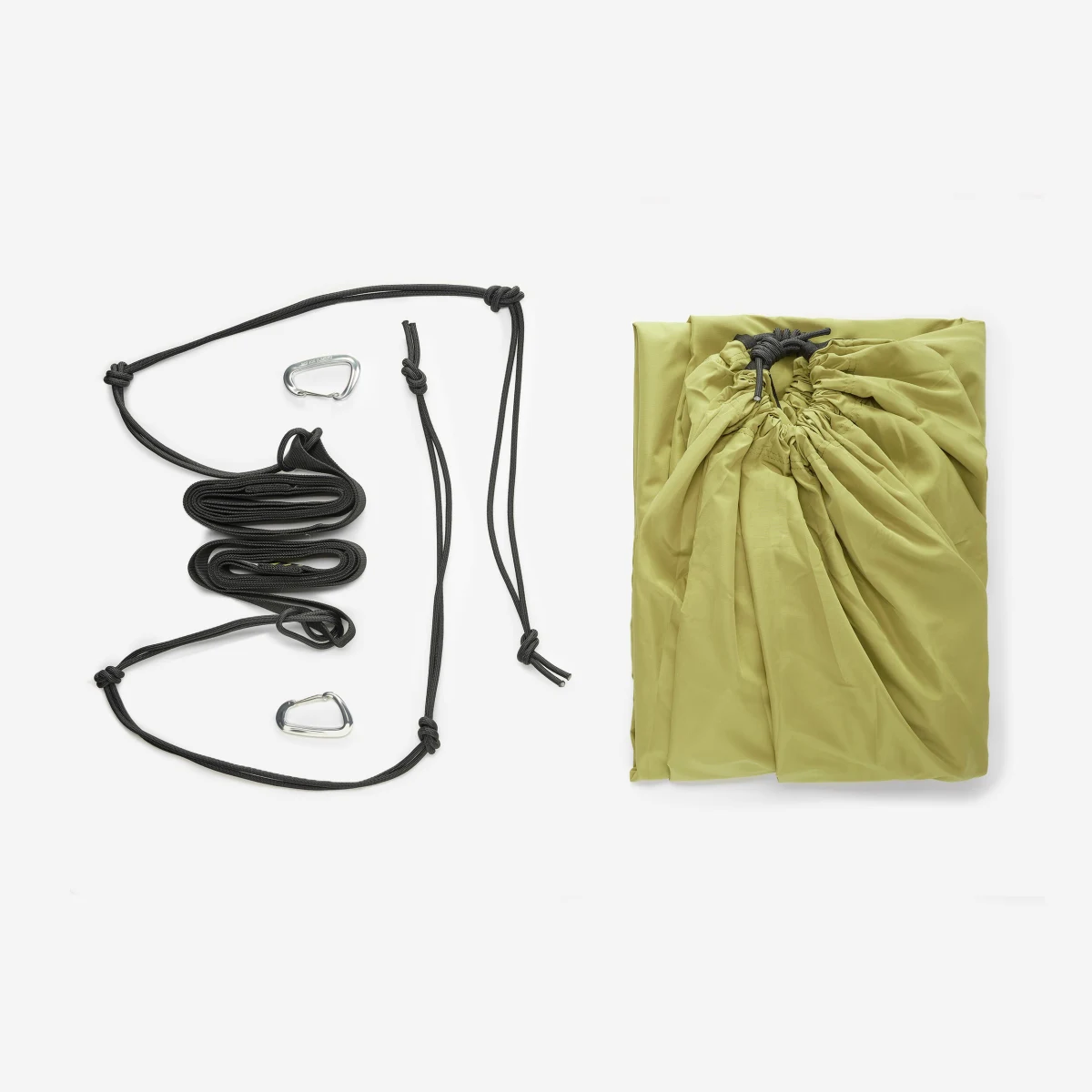 QUECHUA Hamak Comfort pre 2 osoby 350 × 175 cm zelený bez · záber 2
