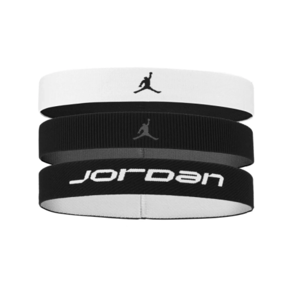 Čelenka NIKE JORDAN WIDE HEADBANDS 3PK BK WH · záber 1