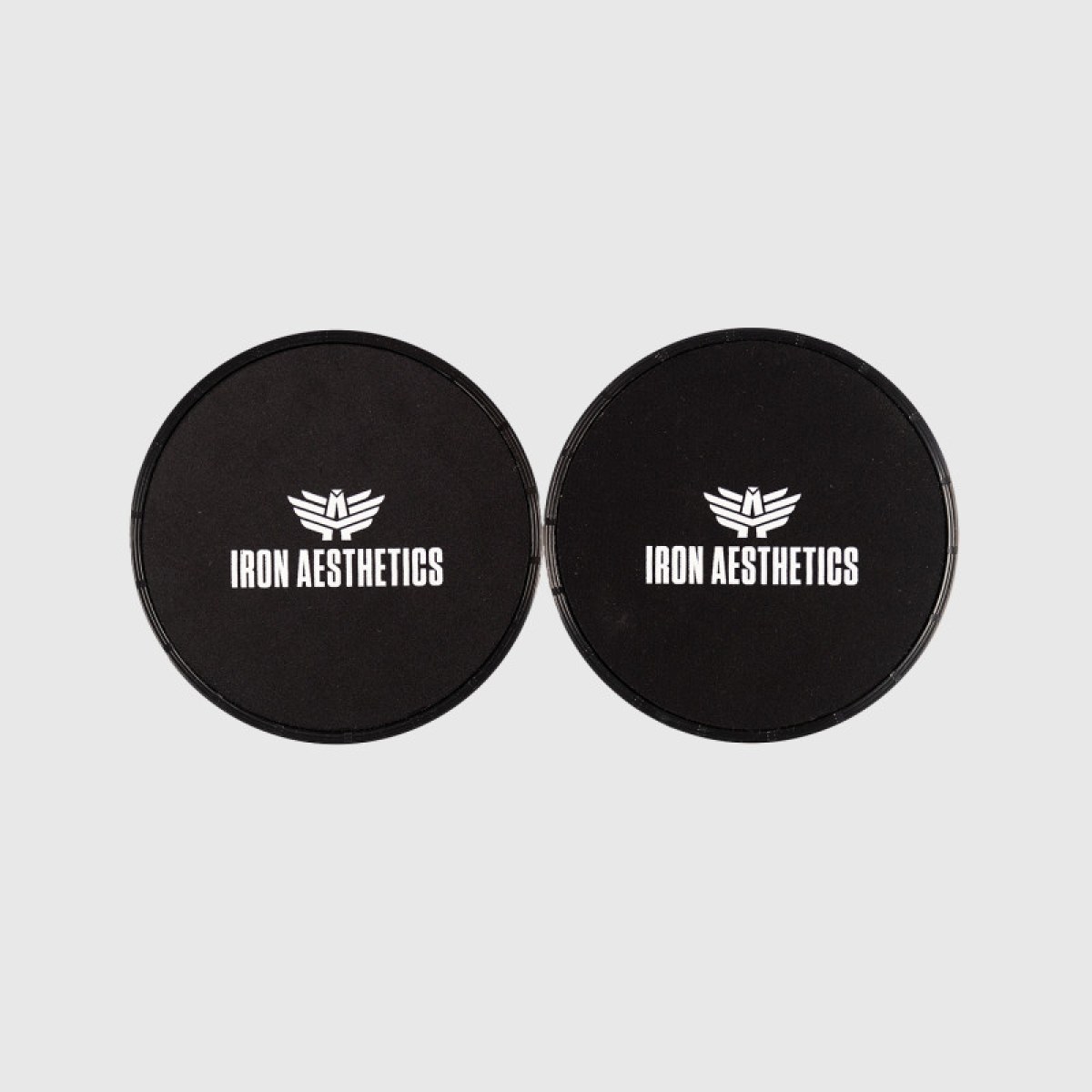 Klouzavé podložky Iron Aesthetics Core Slider, černé · záber 2