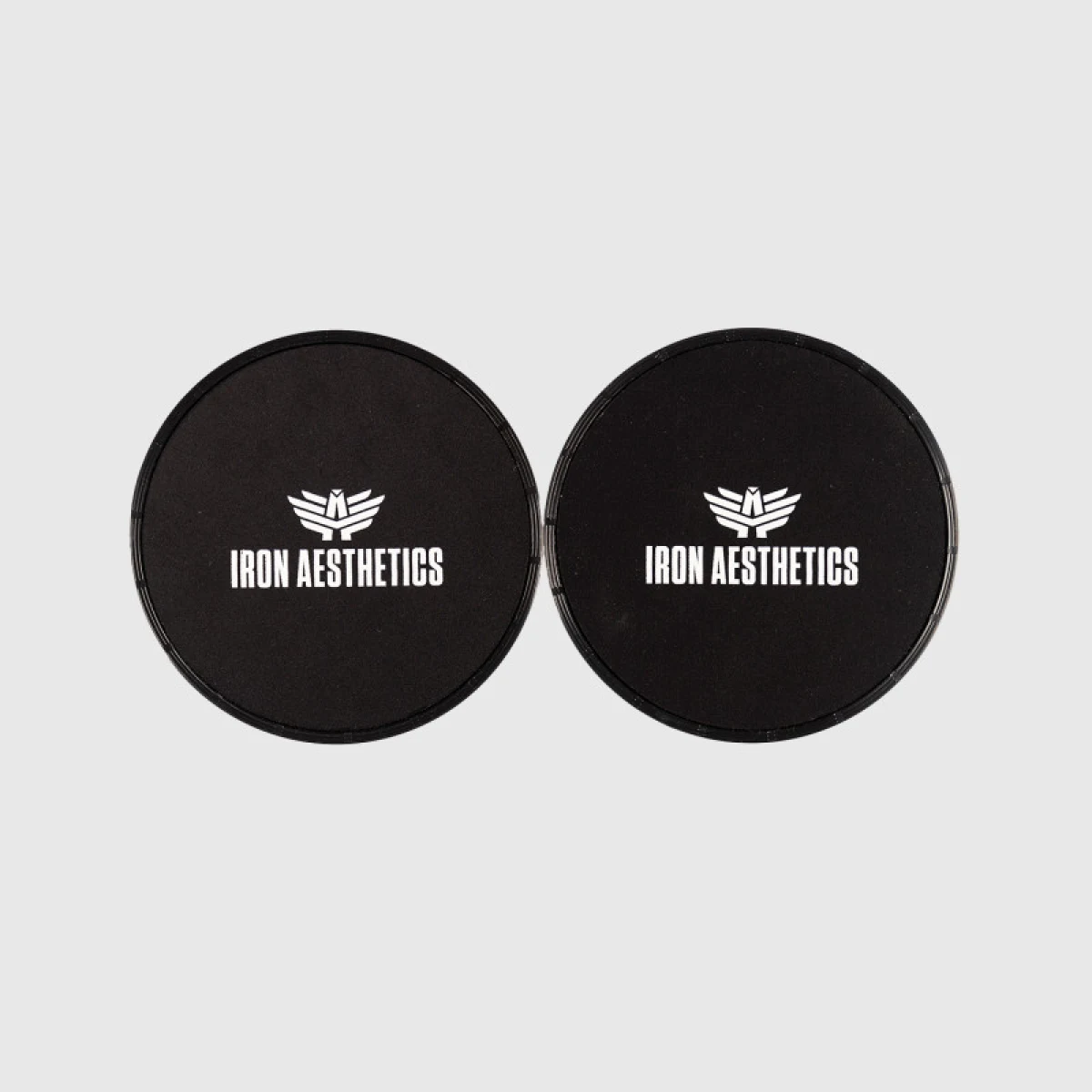 Šmykové podložky Iron Aesthetics Core Slider, čierne · záber 2