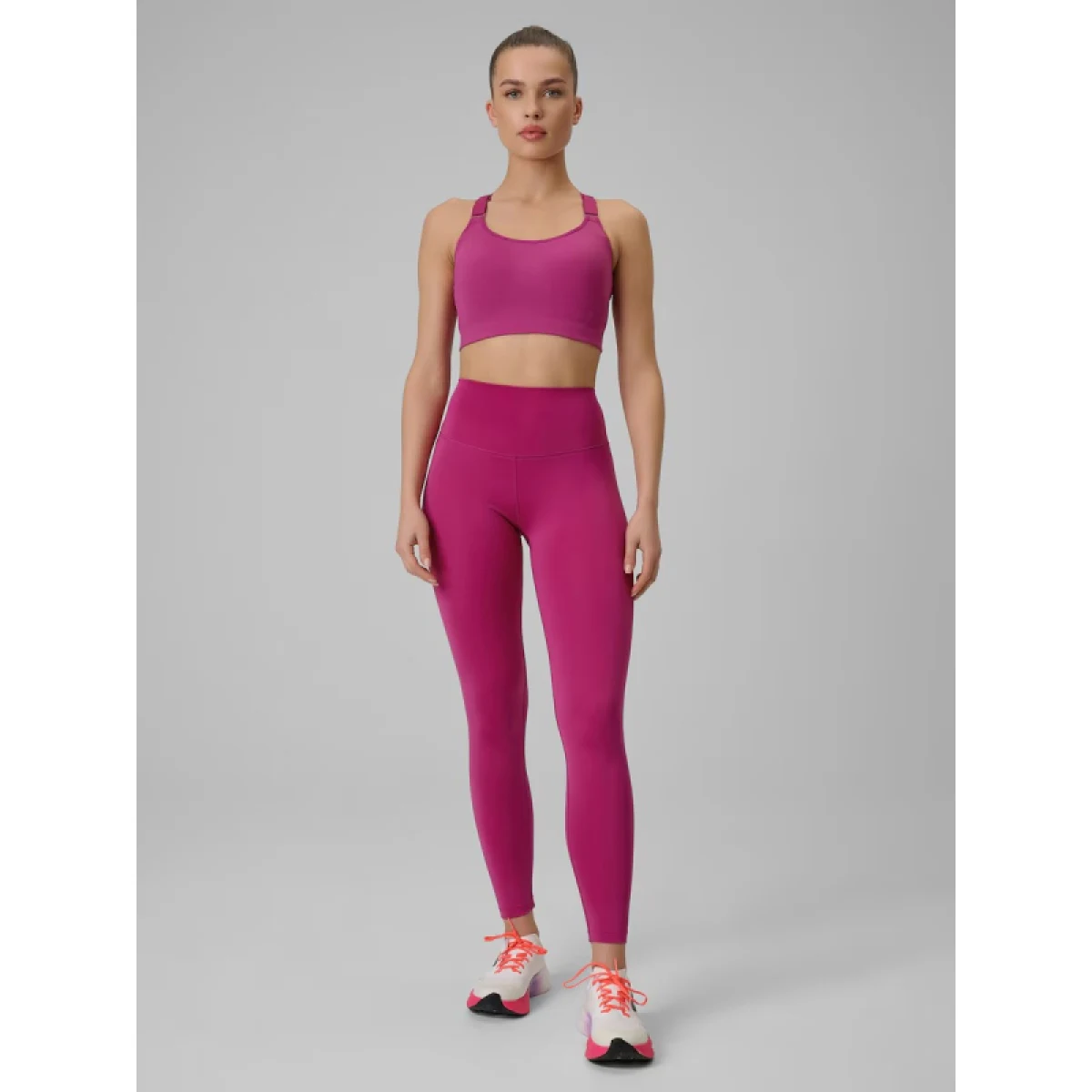 Dámske legíny 4F TIGHTS FNK F418-54S-PINK · záber 3