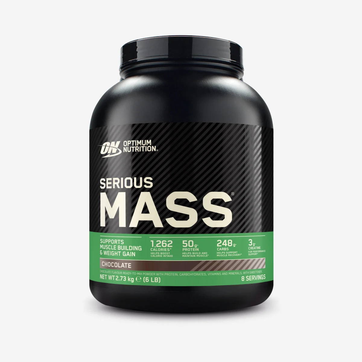 Optimum Nutrition Serious Mass jahoda · záber 1