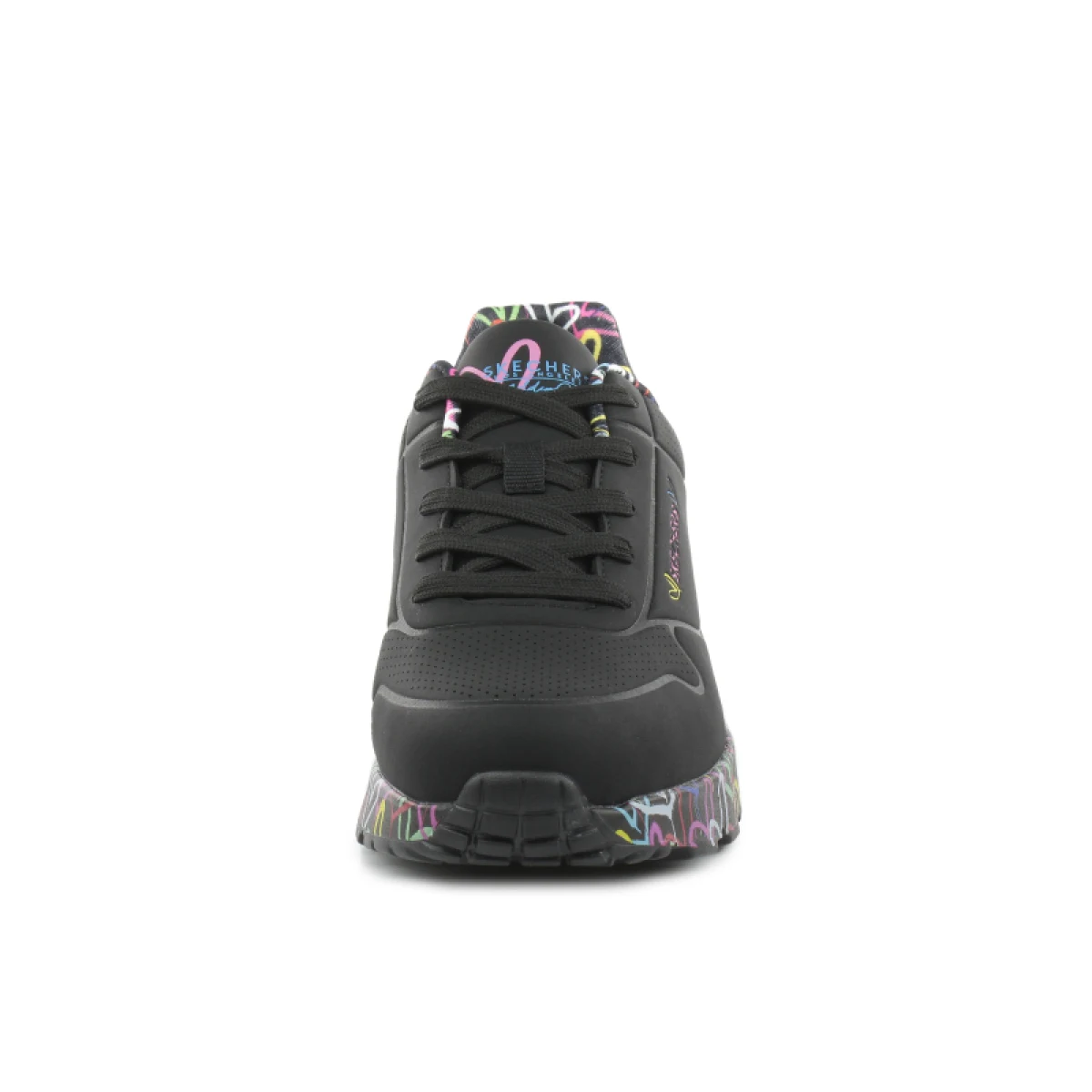 Dívčí rekreační obuv SKECHERS Uno Lite Lovely Luv K black · záber 3