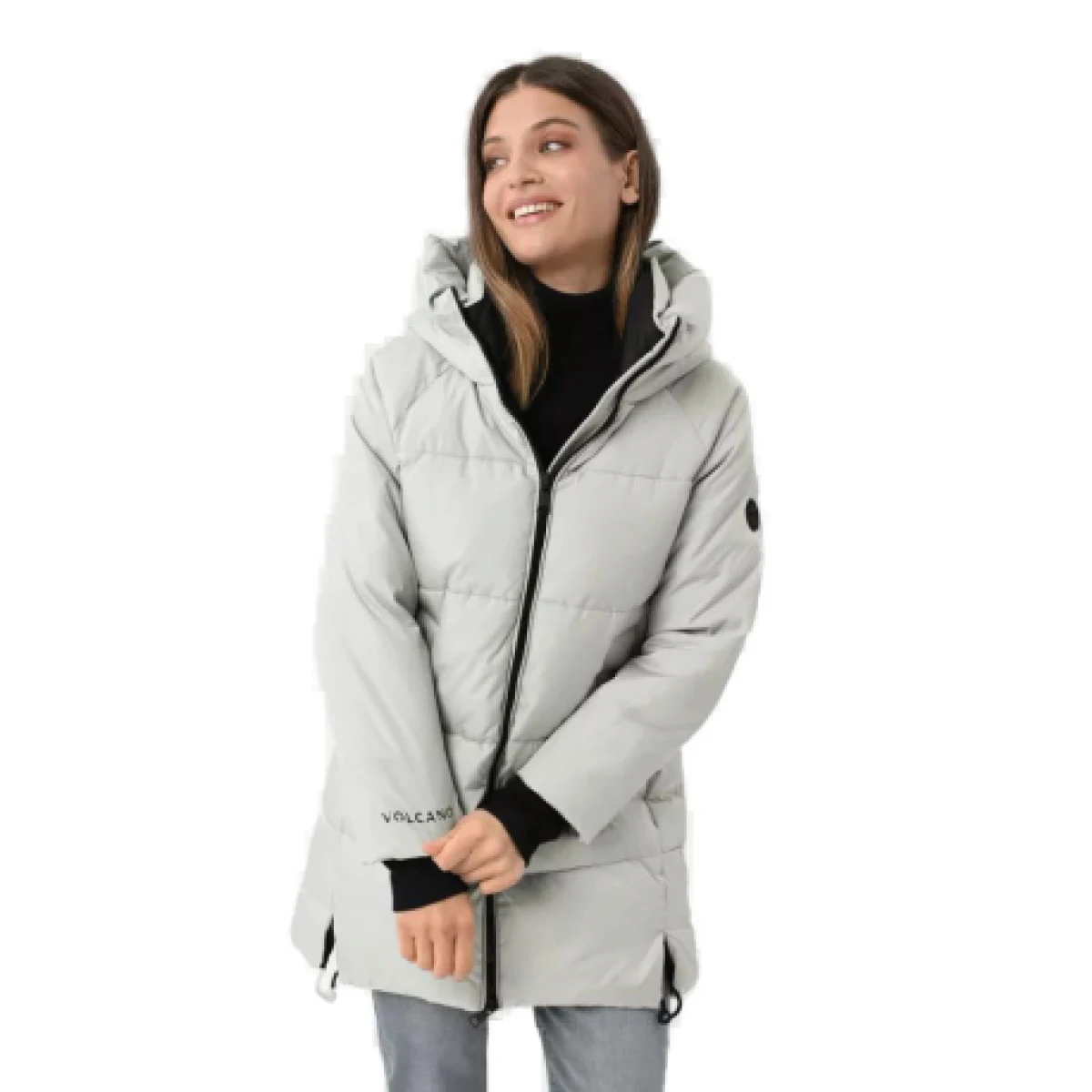 Dámská bunda VOLCANO J-FROZEN-702-GREY · záber 1