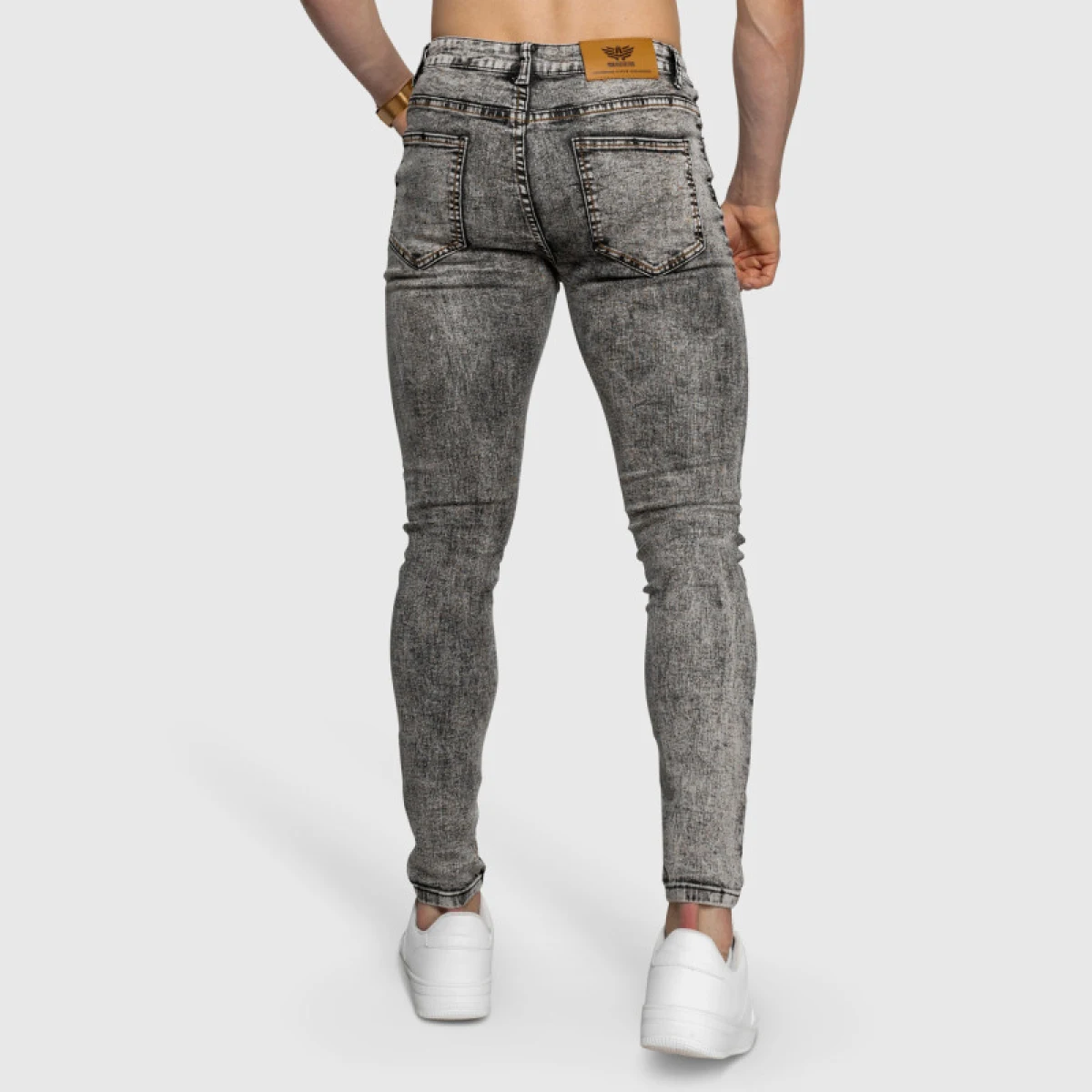 Strečové rifle Iron Aesthetics Dynamic, čierne · záber 3