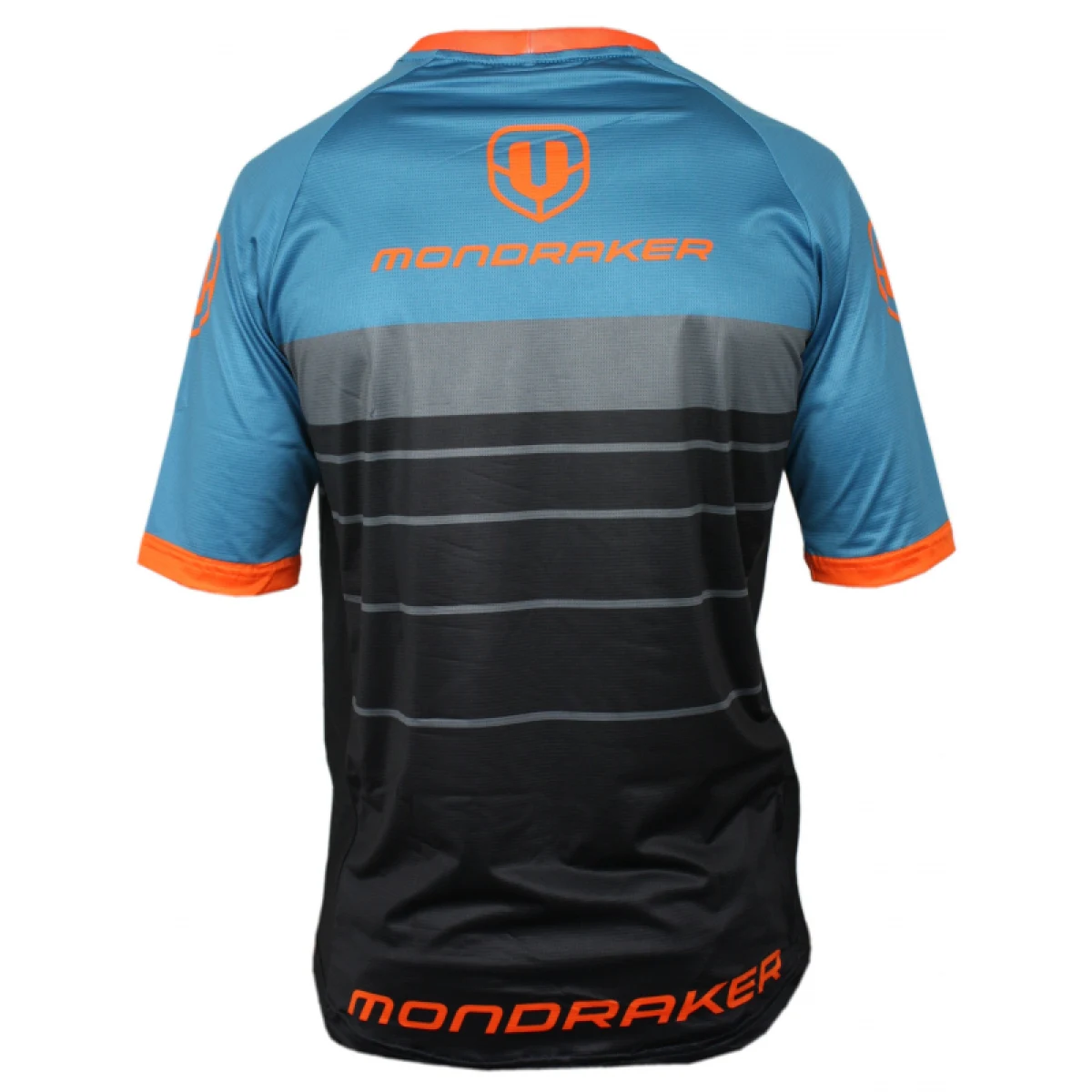 Pánský cyklistický dres s krátkým rukávem MONDRAKER Enduro Trail Jersey short, black petroleum orange · záber 3