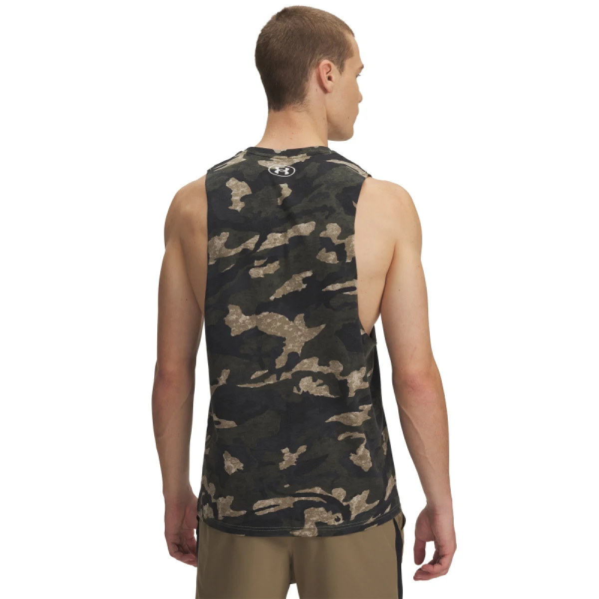 Pánské tílko UNDER ARMOUR PROJECT ROCK Camo Tank-BRN · záber 3