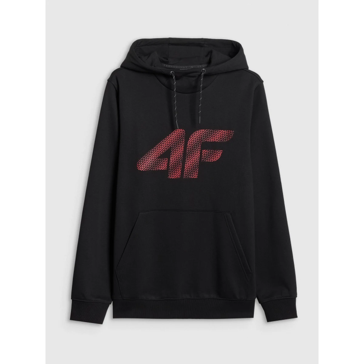 Pánska mikina s kapucňou 4F SWEATSHIRT M2548-020S-DEEP BLACK · záber 4