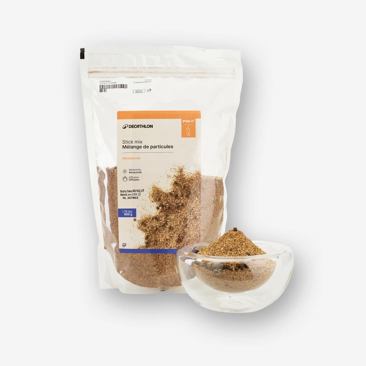 CAPERLAN Stick Mix 800 g Jahoda na lov kaprov bez · záber 1