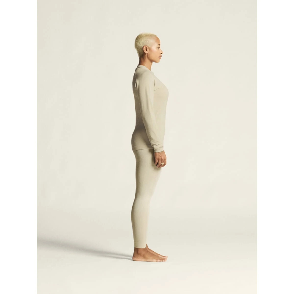 Dámske termo tričko s dlhým rukávom CRAFT ACTIVE COMFORT LS 2 W-B214000-Beige · záber 5
