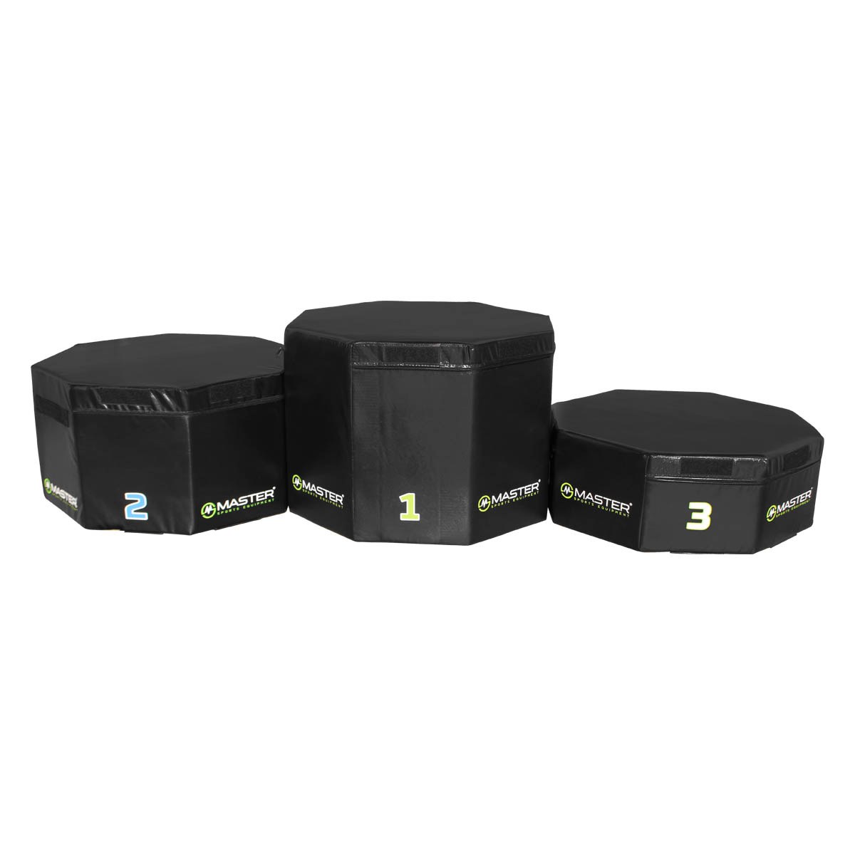 Stupne víťazov - set tréninkových plyo boxov MASTER 30, 45 a 60 cm · záber 1