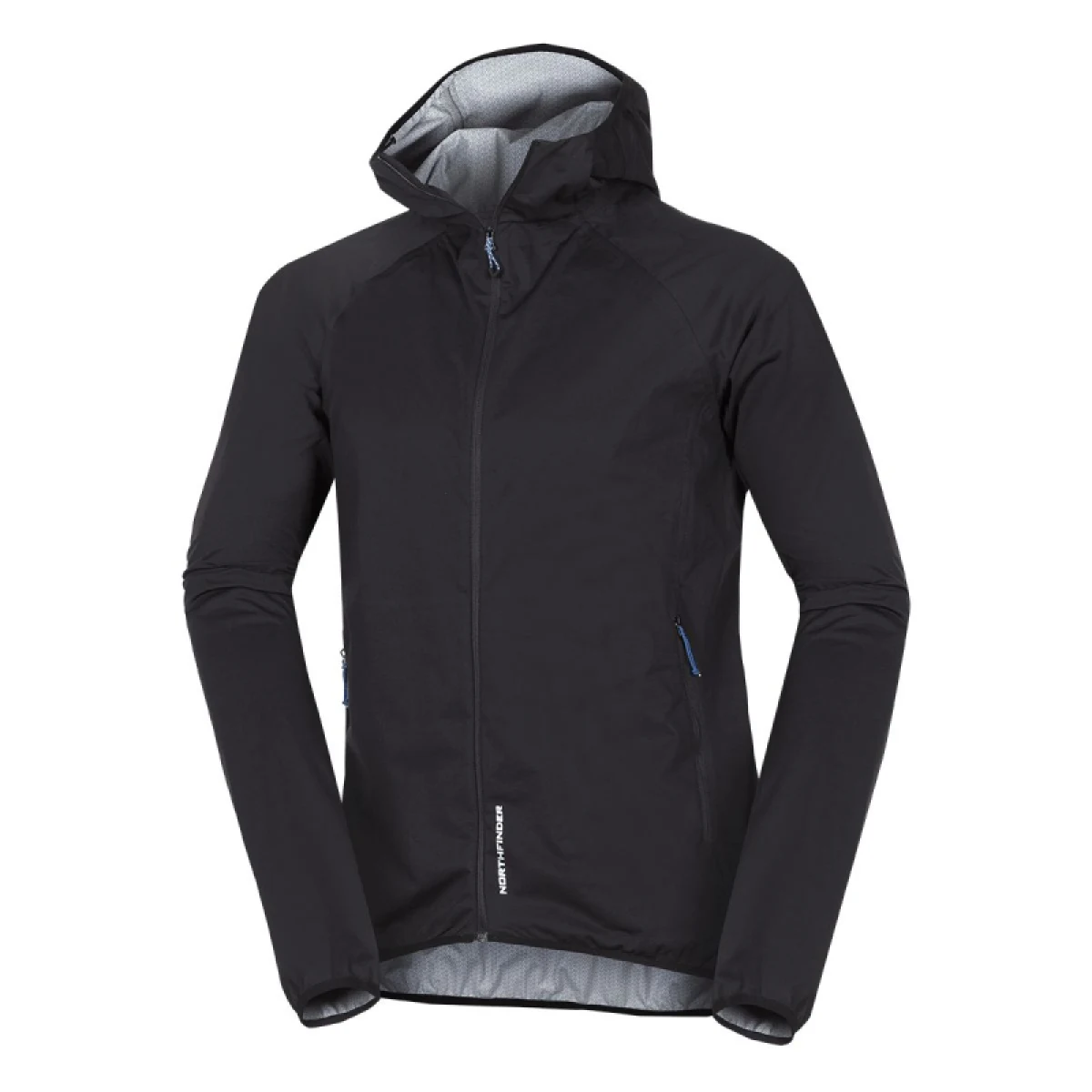 Pánska turistická bunda s kapucňou NORTHFINDER BENEDICTO-269black · záber 3