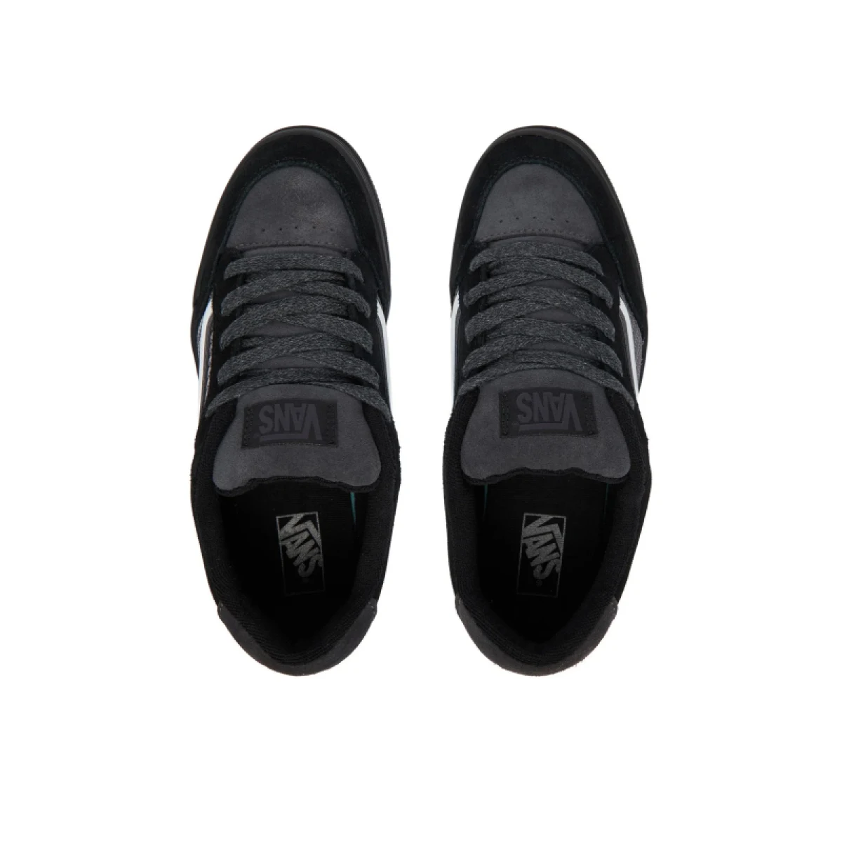 Chlapčenská vychádzková obuv VANS Hylane Teflective Sidestrap Jr black charcoal · záber 3
