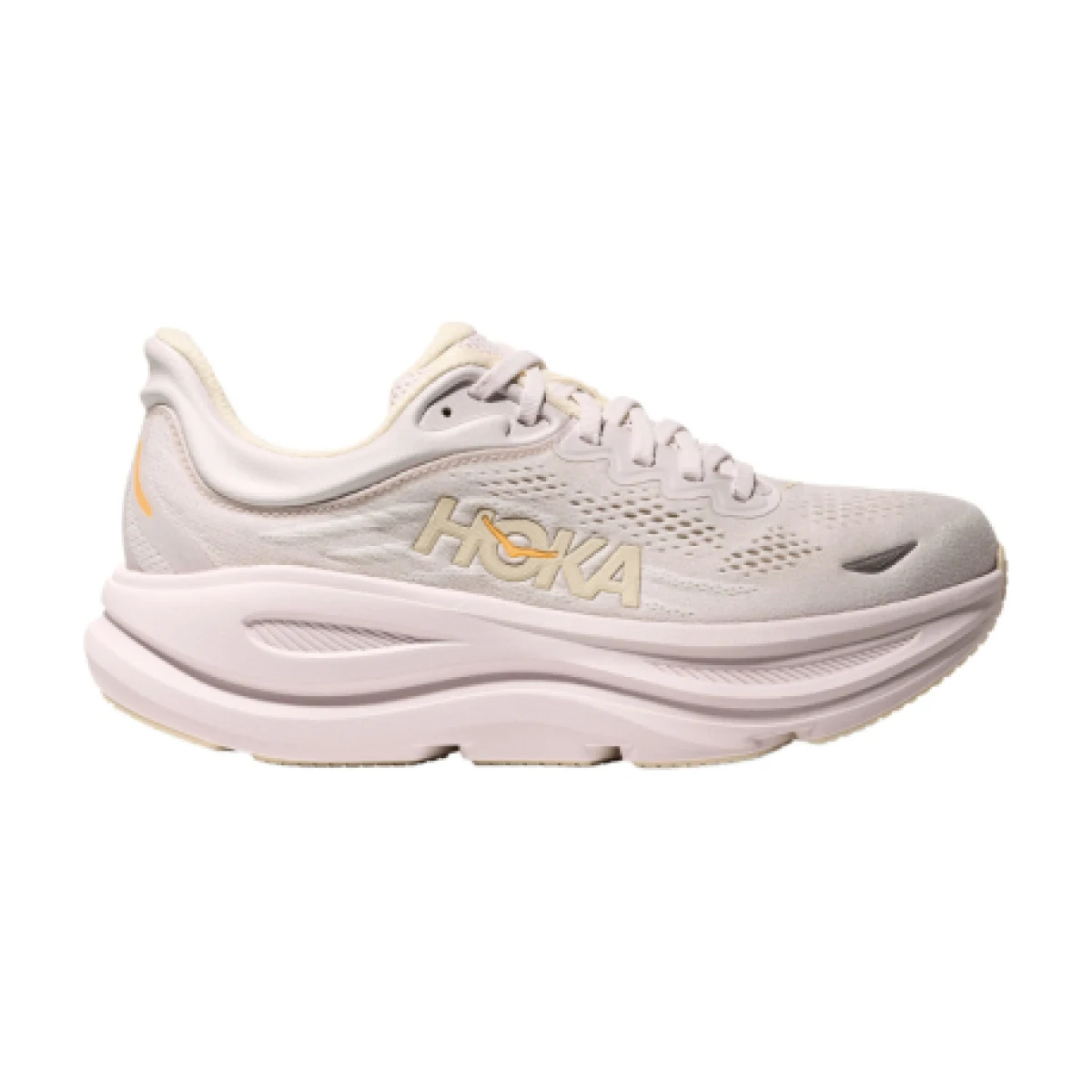 Dámska bežecká obuv HOKA Bondi 9 W lilac cream tangerine glow · záber 1