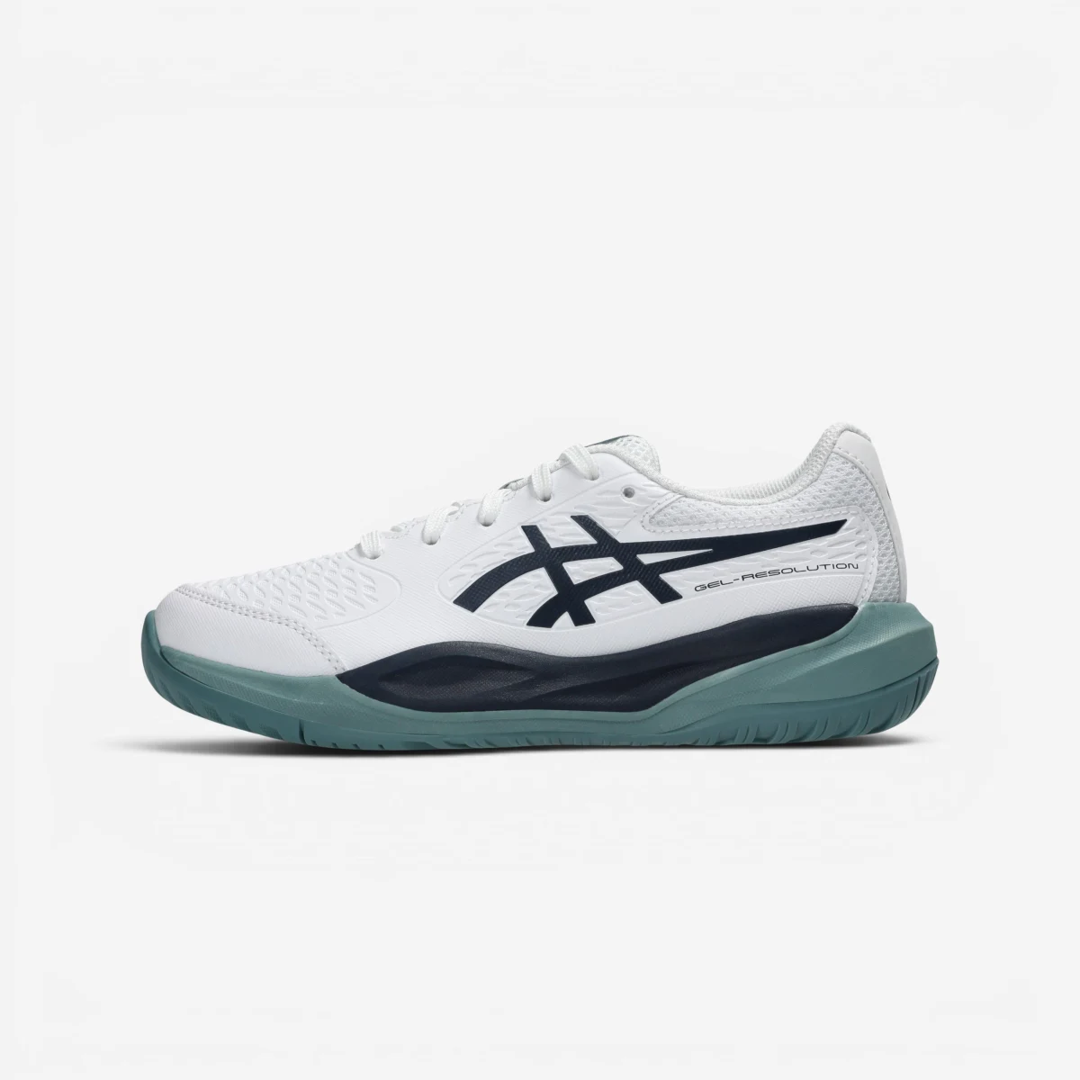 ASICS ASICS Gel Resolution X detská tenisová obuv bielo-zelená 39 · záber 1