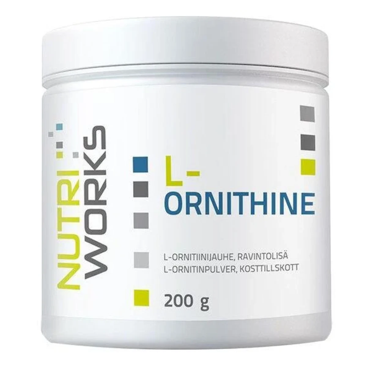 NutriWorks L-Ornithine 200g · záber 1