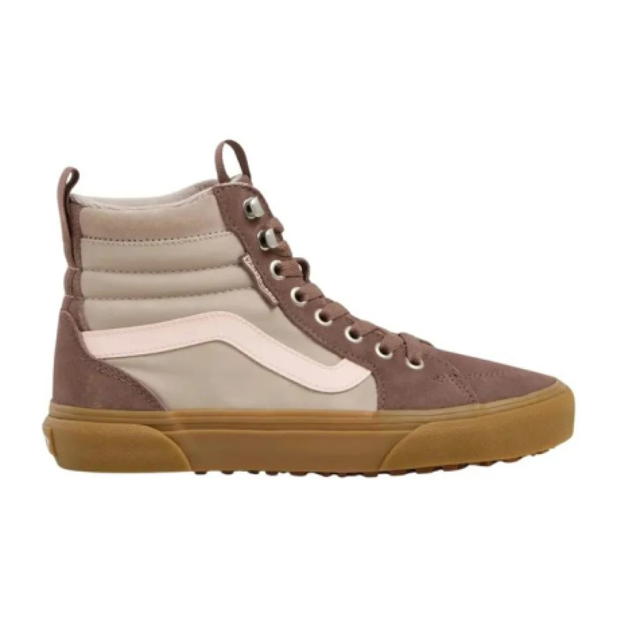 Dámská vycházková obuv VANS WN Filmore HI VansGuard (Suede Nylon) brown gum · záber 1