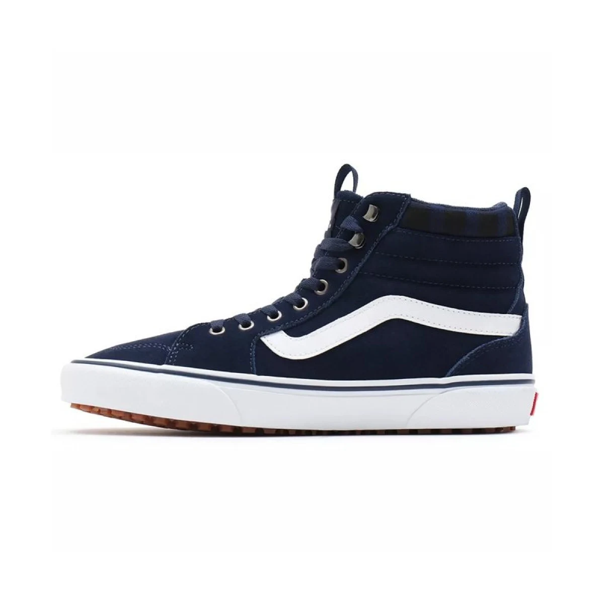 Pánská vycházková obuv VANS MN Filmore HI Vansguard (Suede) dress blues plaid · záber 2