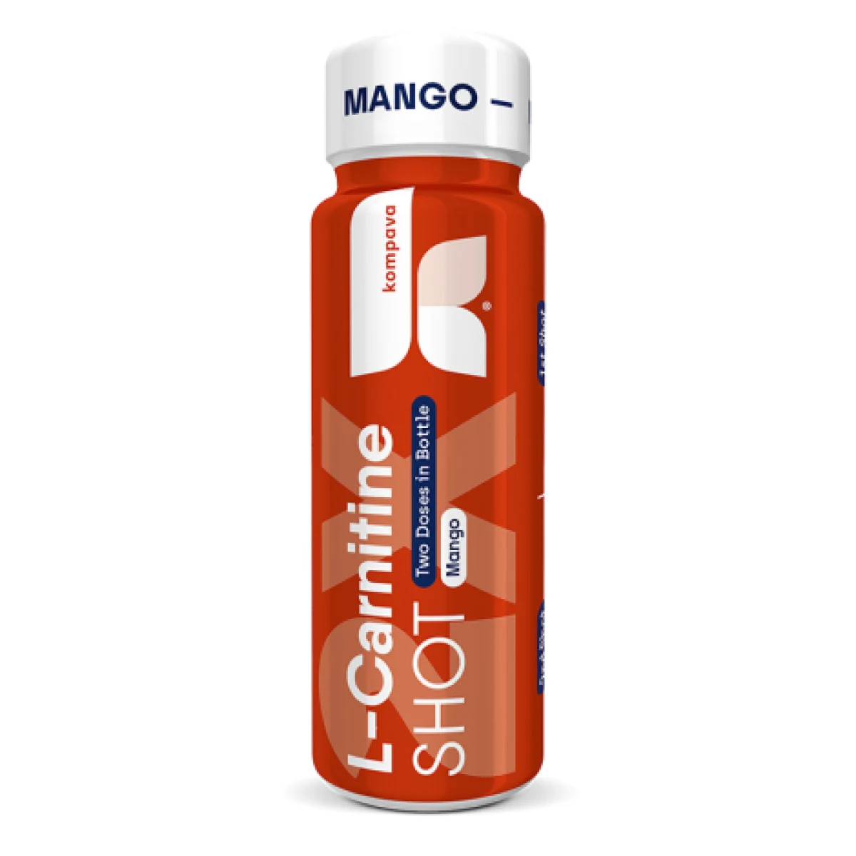 Kompava L-Carnitin SHOT 60 ml, mango · záber 1