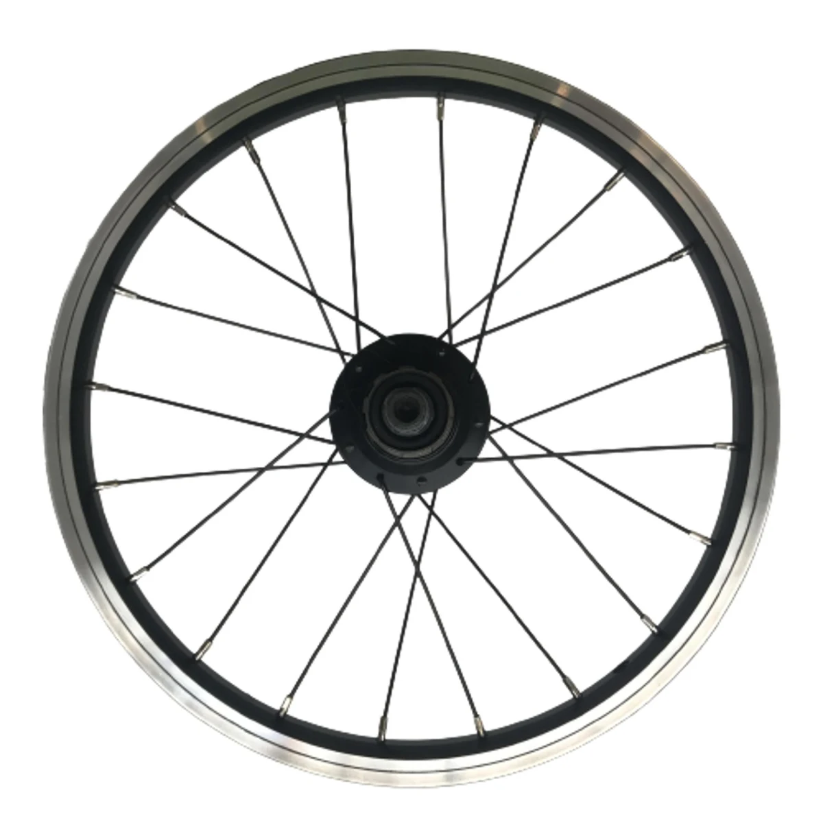 OXYLANE Zadné koleso 16" jednonohá vidlica kazeta V-Brake čierne 16" · záber 1