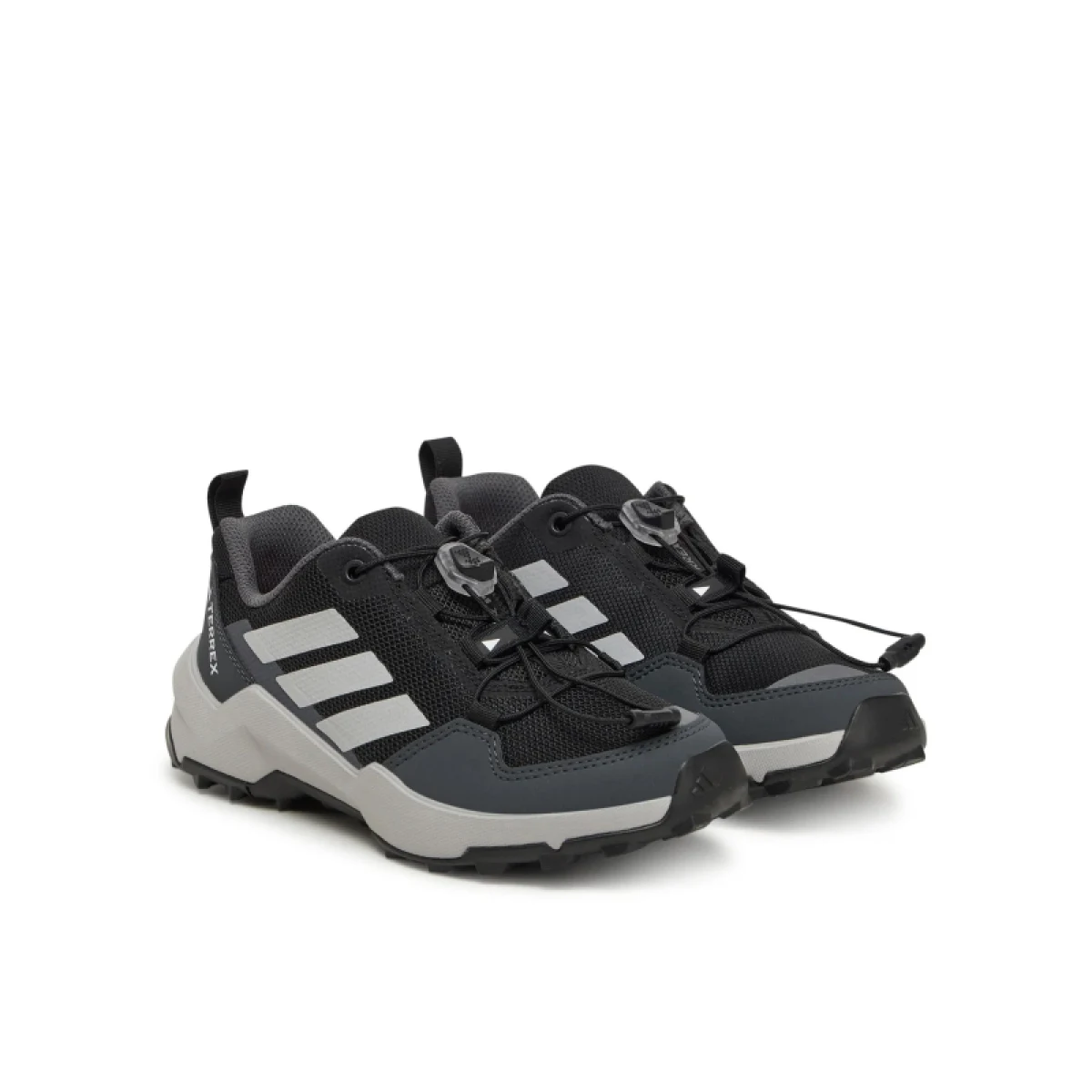 Juniorská nízka turistická obuv ADIDAS Terrex AX4S SL Jr core black grey two grey six · záber 2