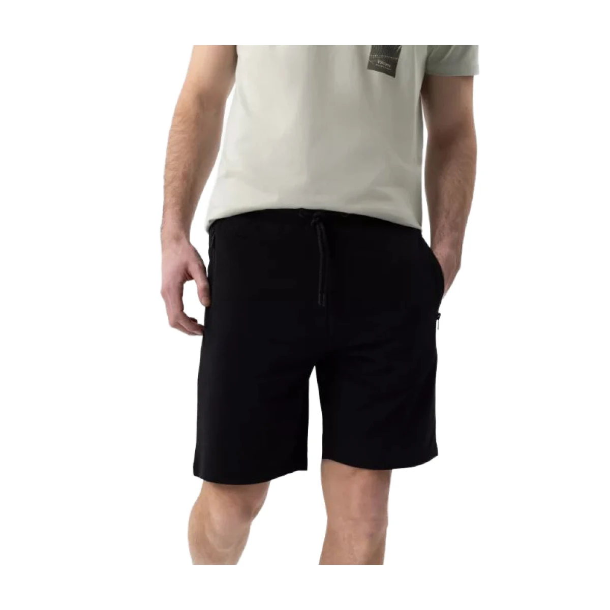 Pánske teplákové kraťasy VOLCANO M-RISSO-BLACK · záber 2