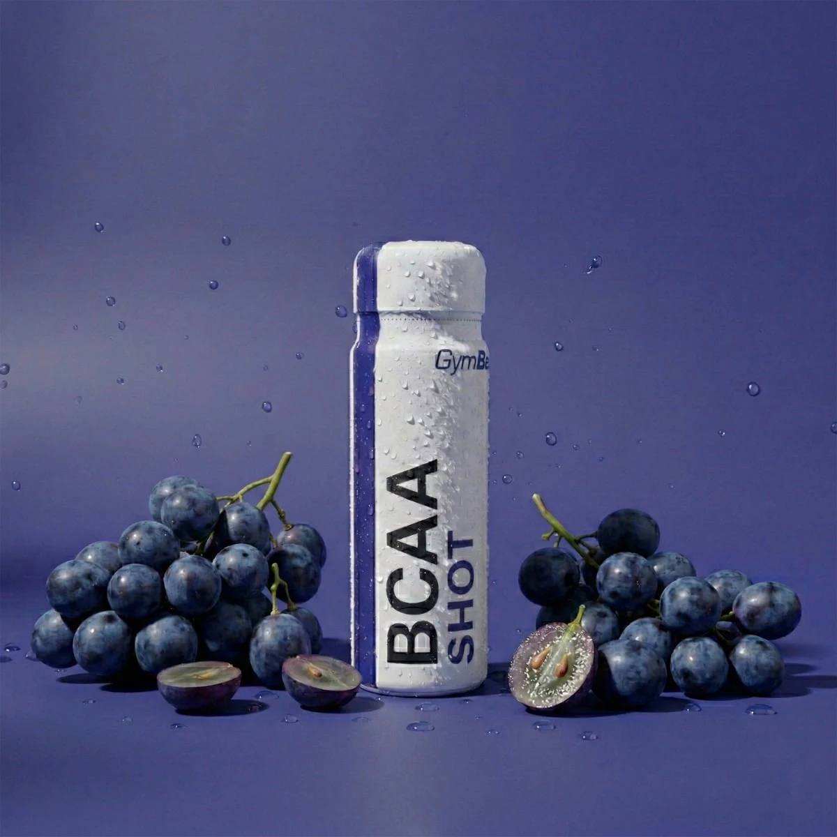 GymBeam BCAA shot - Příchuť: Hrozny | Hmotnost: 0,09 kg | Objem: 90 ml | Balení: 15 · záber 2
