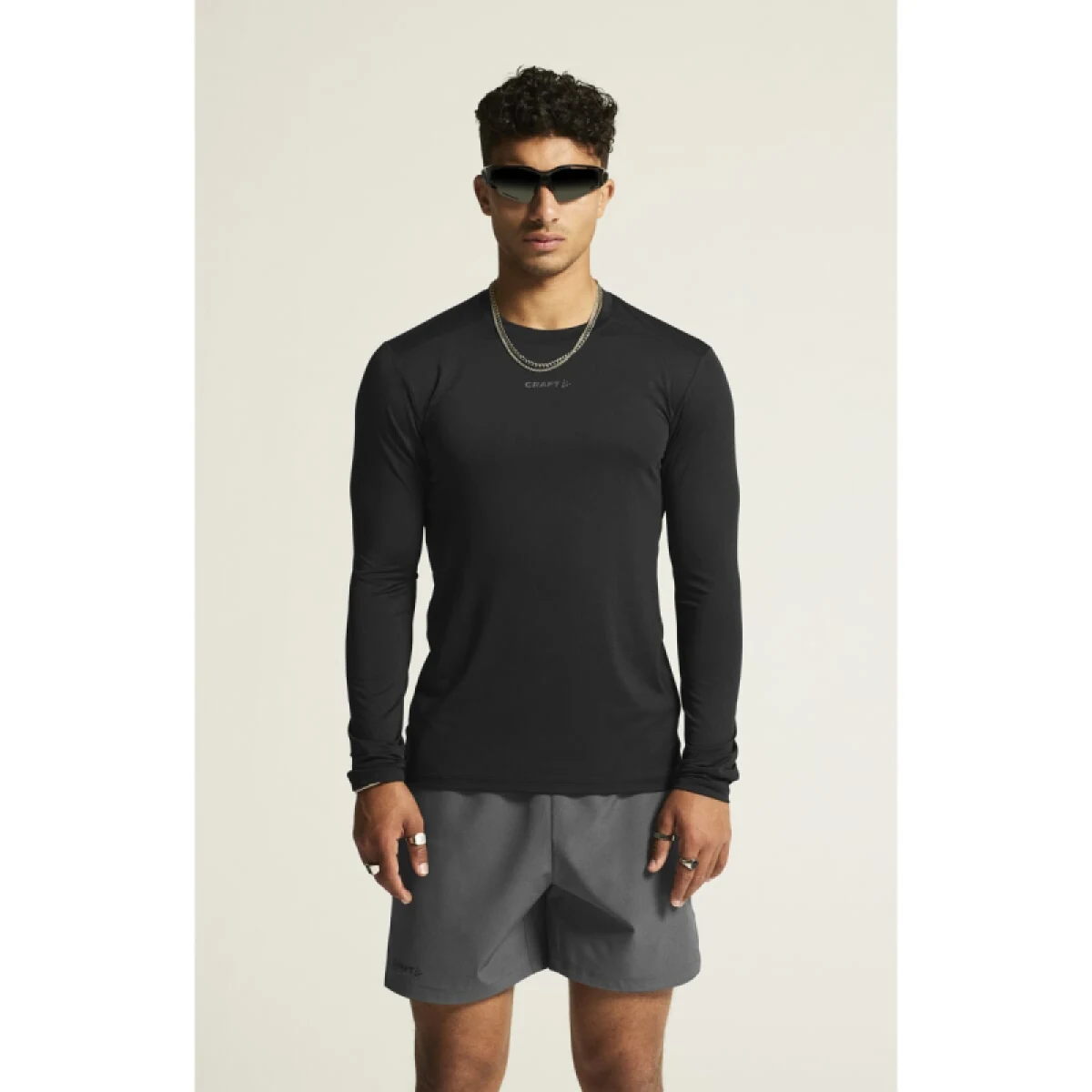 Pánske tréningové tričko s dlhým rukávom CRAFT T-Shirt ADV Essence LS 2 · záber 2