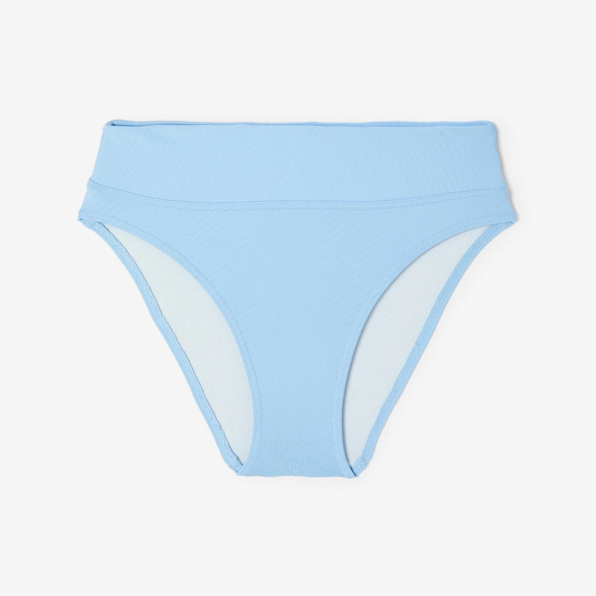 DECATHLON Spodný diel plaviek Nora Venice s vysokým pásom svetlomodrý M-L · záber 2