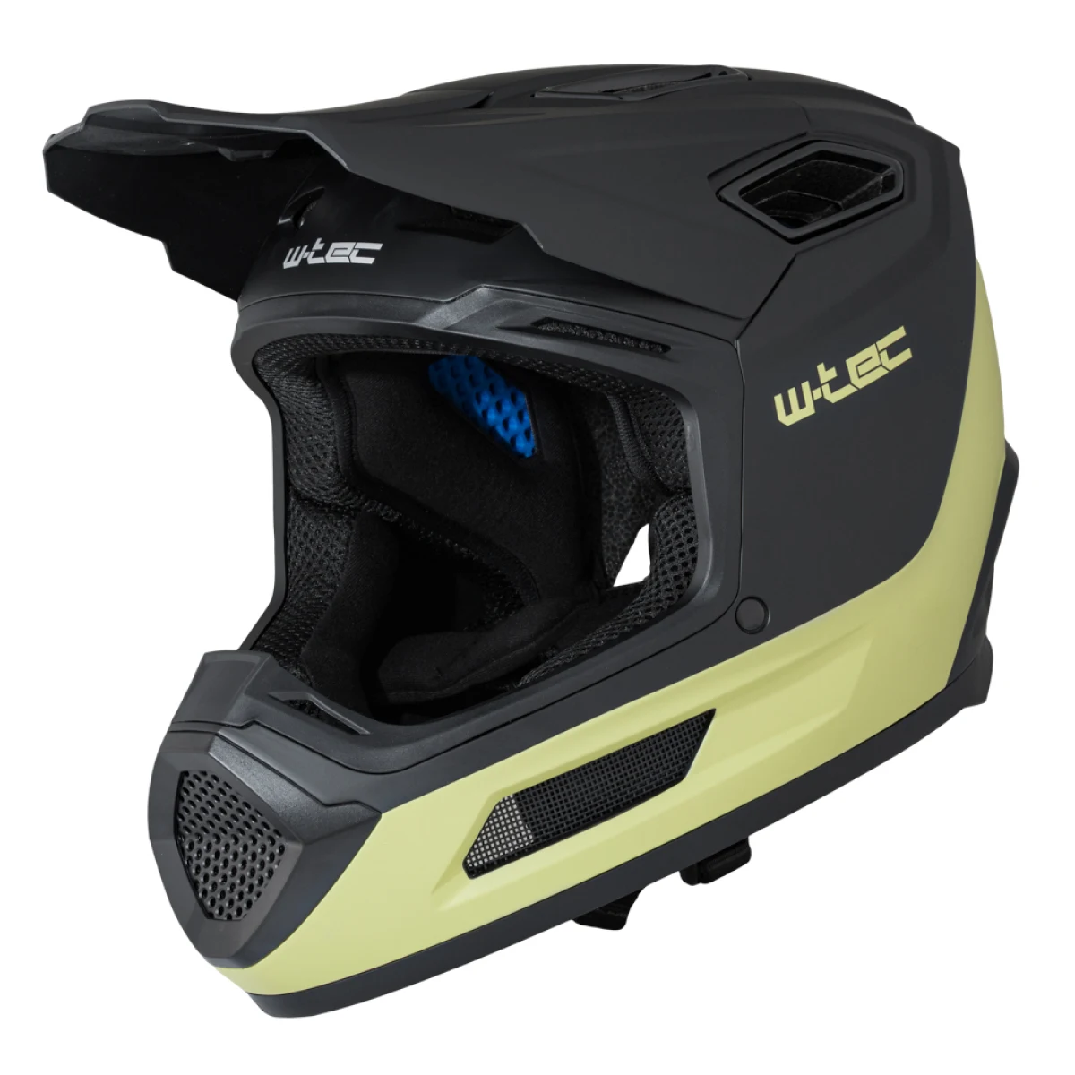 Downhill prilba W-TEC Salonna • ERT® system Farba Black Matt, · záber 2