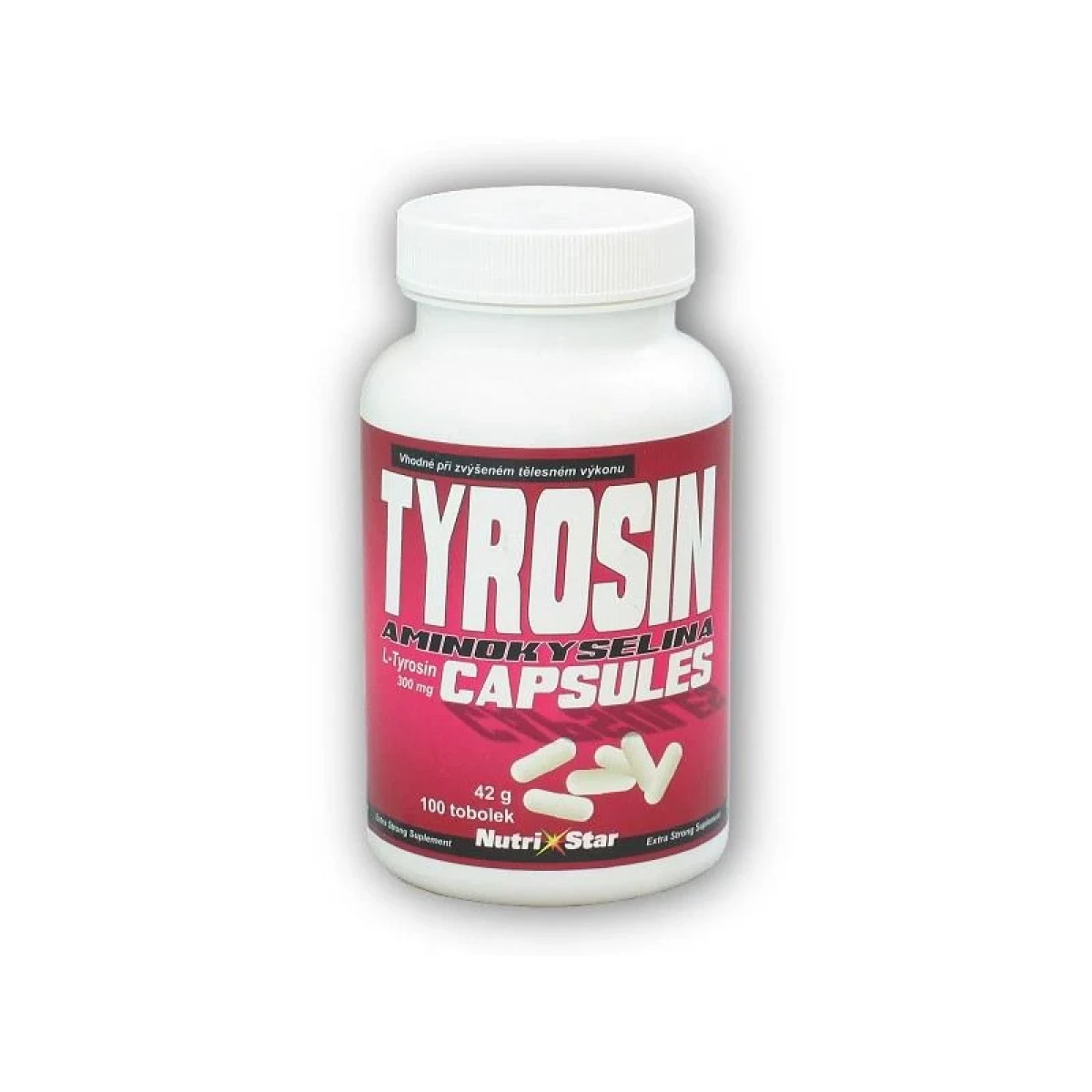 Nutristar L-Tyrosin 300 mg 100 kapslí · záber 1