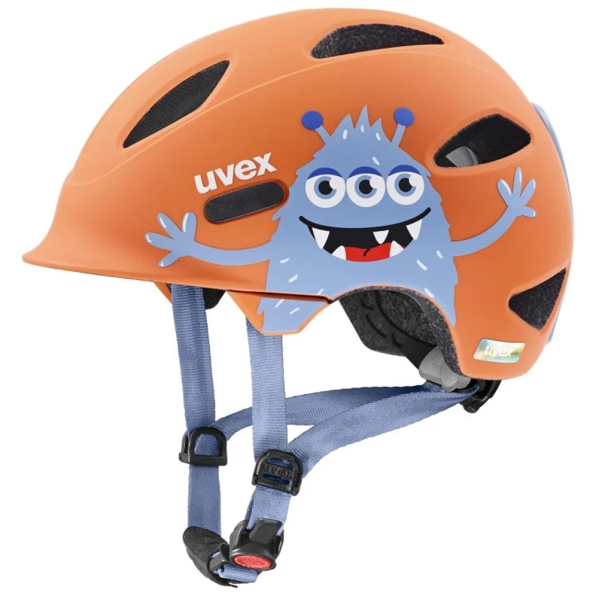 Uvex Oyo Style Monster Papaya Matt - Velikost: 46-50 | Barva: Oranžová · záber 1