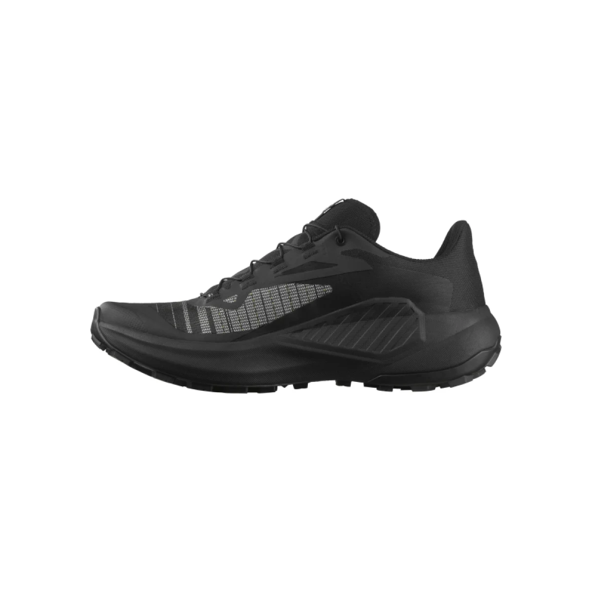 Pánska bežecká trailová obuv SALOMON Genesis M black black footwear silver · záber 3