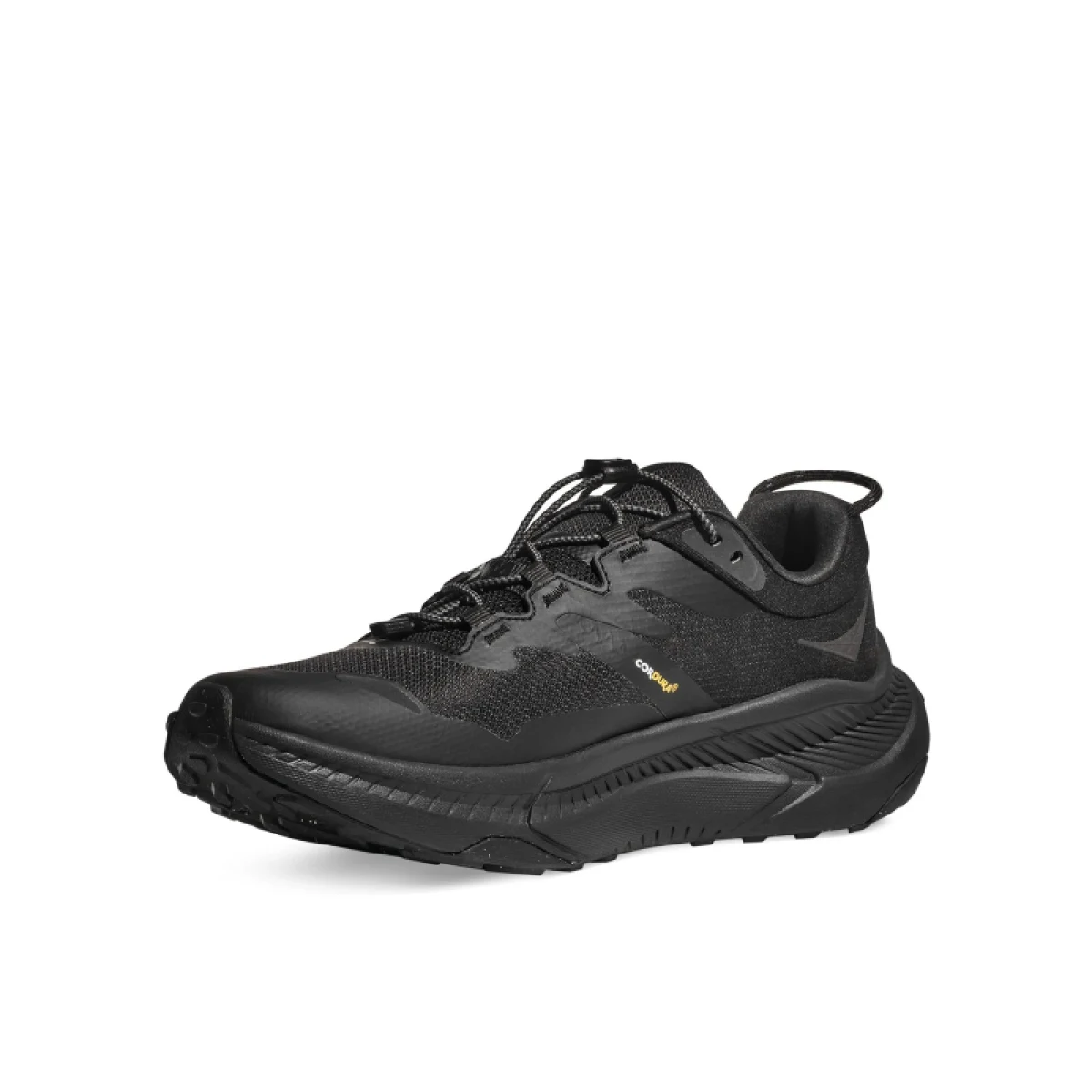 Dámska nízka turistická obuv HOKA Transport GTX W black black · záber 4