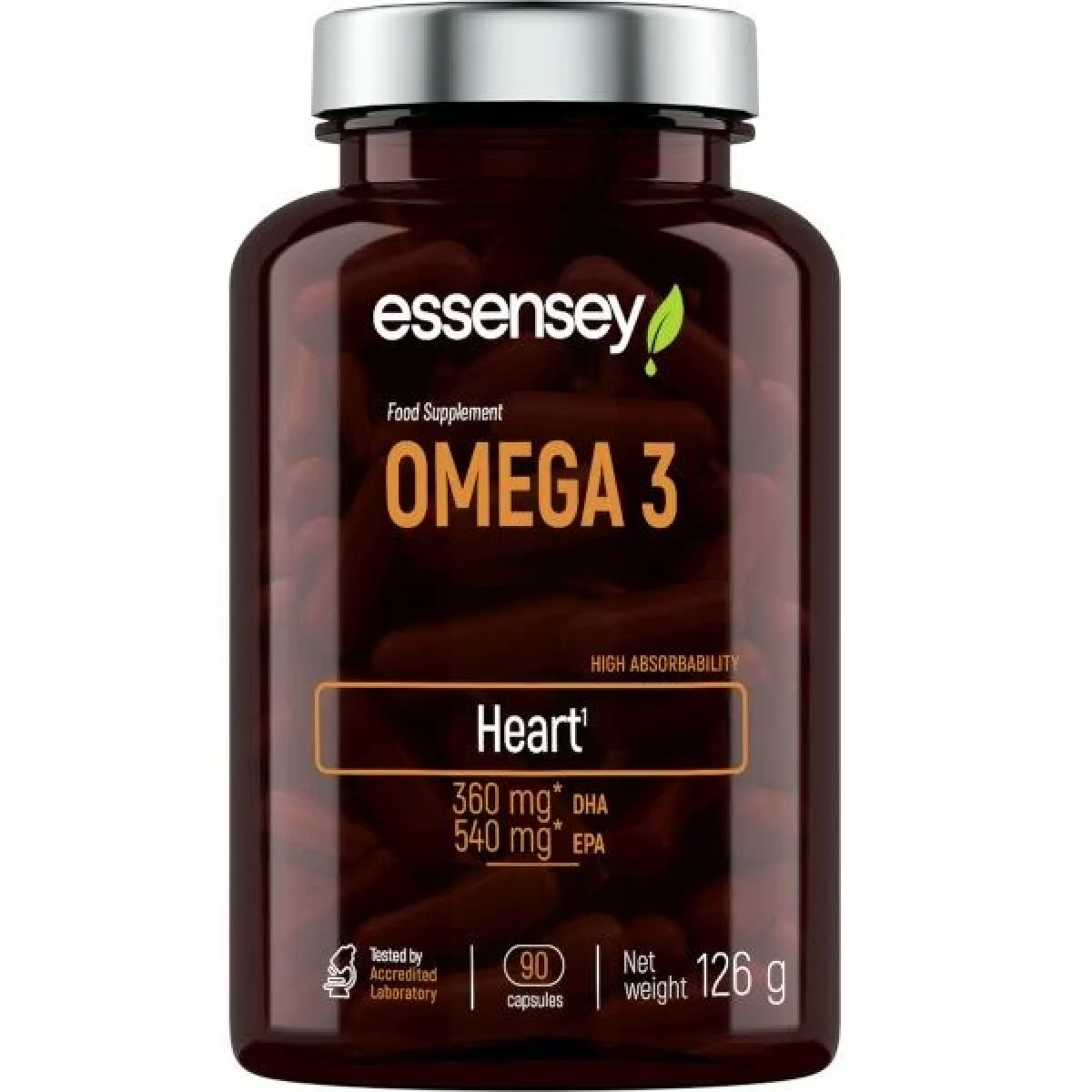 Trec Nutrition ESSENSEY Omega 3 - 90 kapslí · záber 1